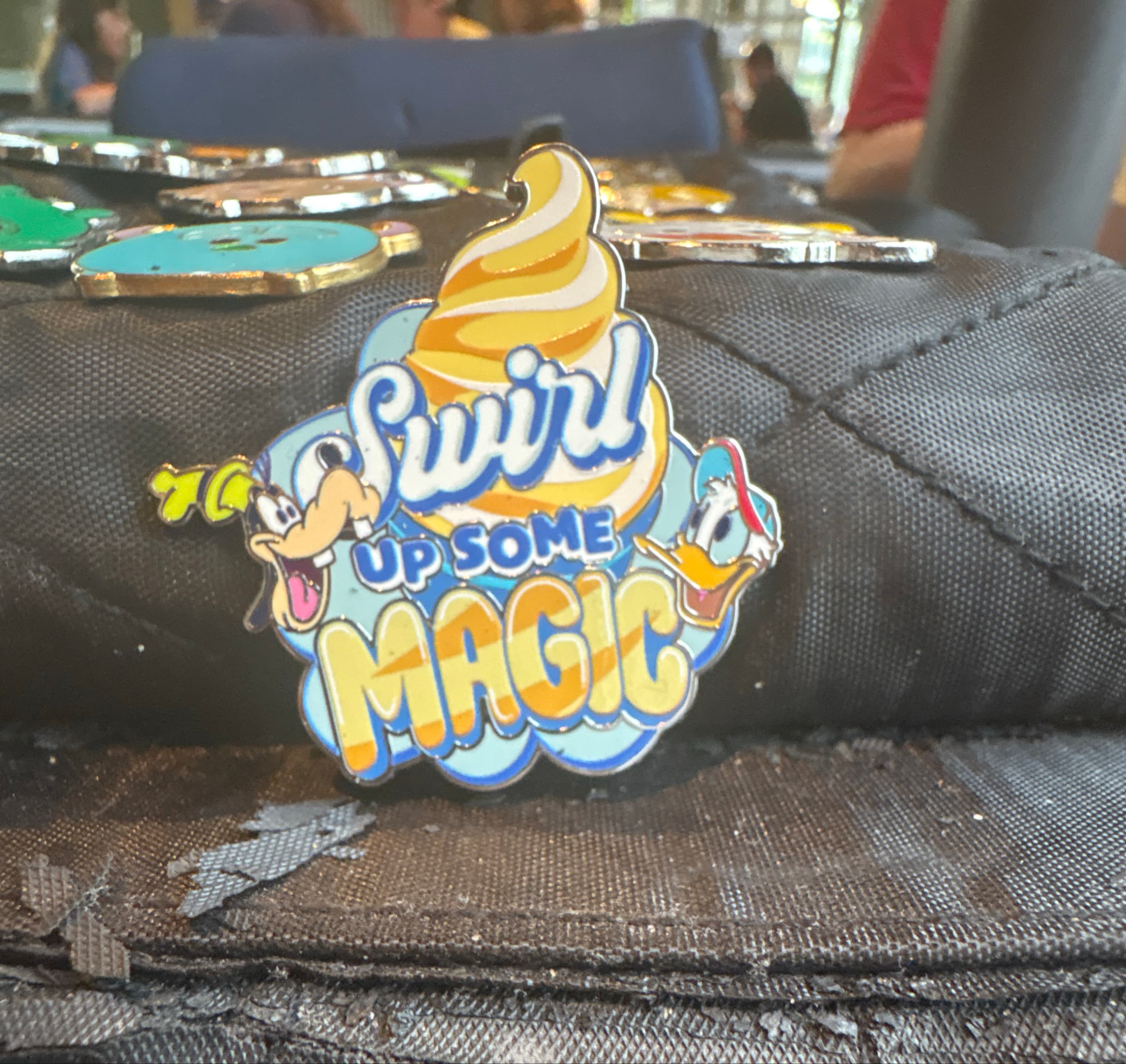 Goofy and Donald Swirl Up Some Magic Pin