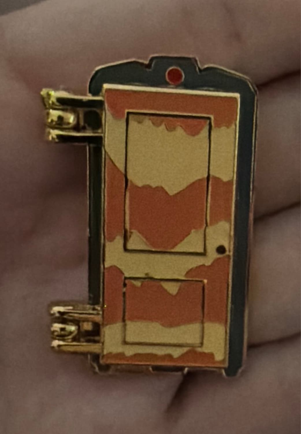 George Sanderson Door Hinged Pin - Monsters, Inc.
