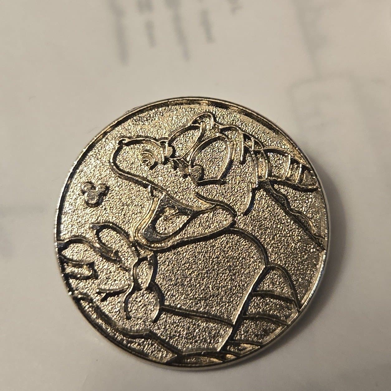 figment Hidden Mickey Pin chaser front