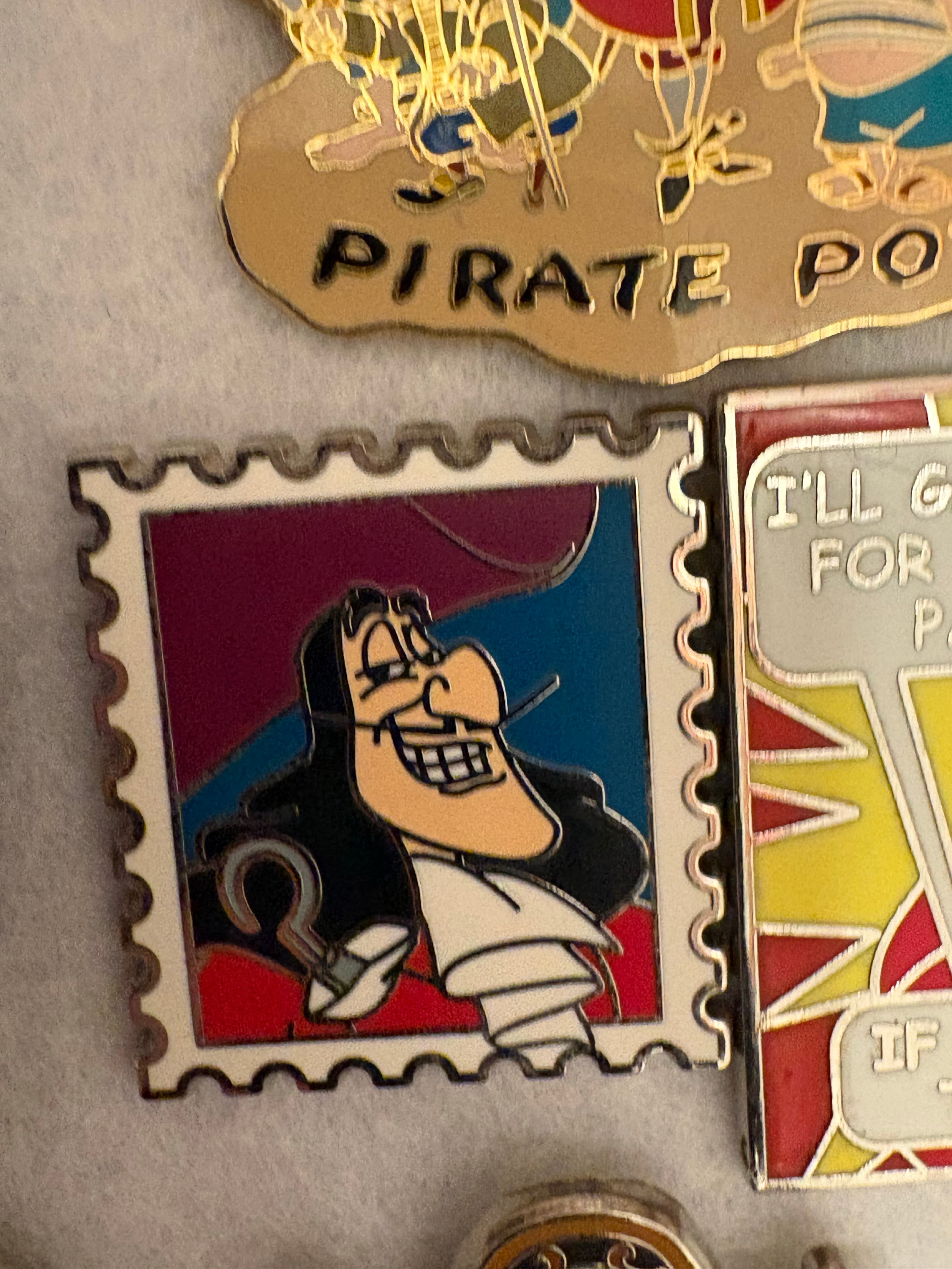 Captain Hook - Commemorative Stamps Series 3