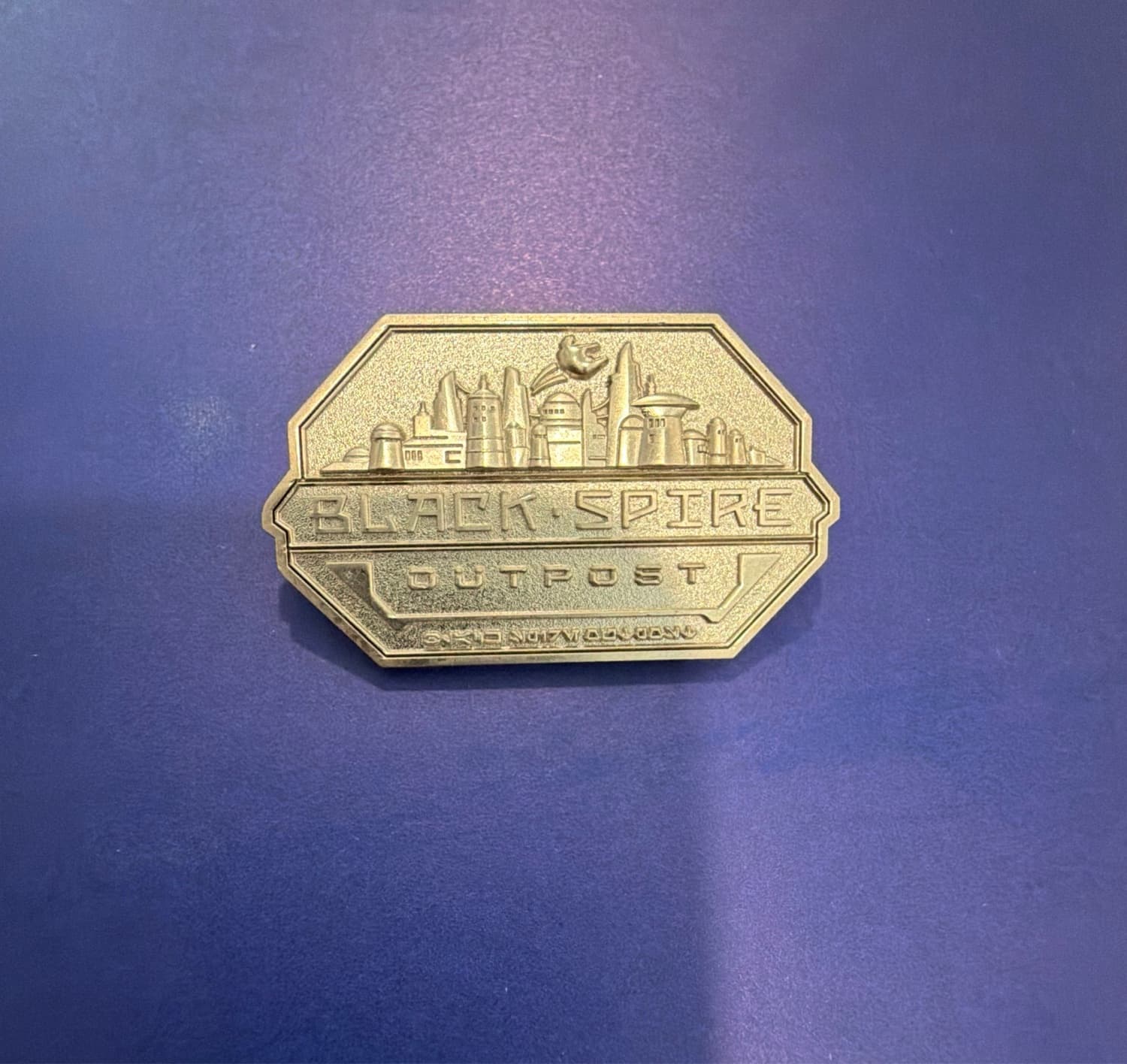Star Wars: Galaxy's Edge - Black Spire Outpost Skyline Relief Pin