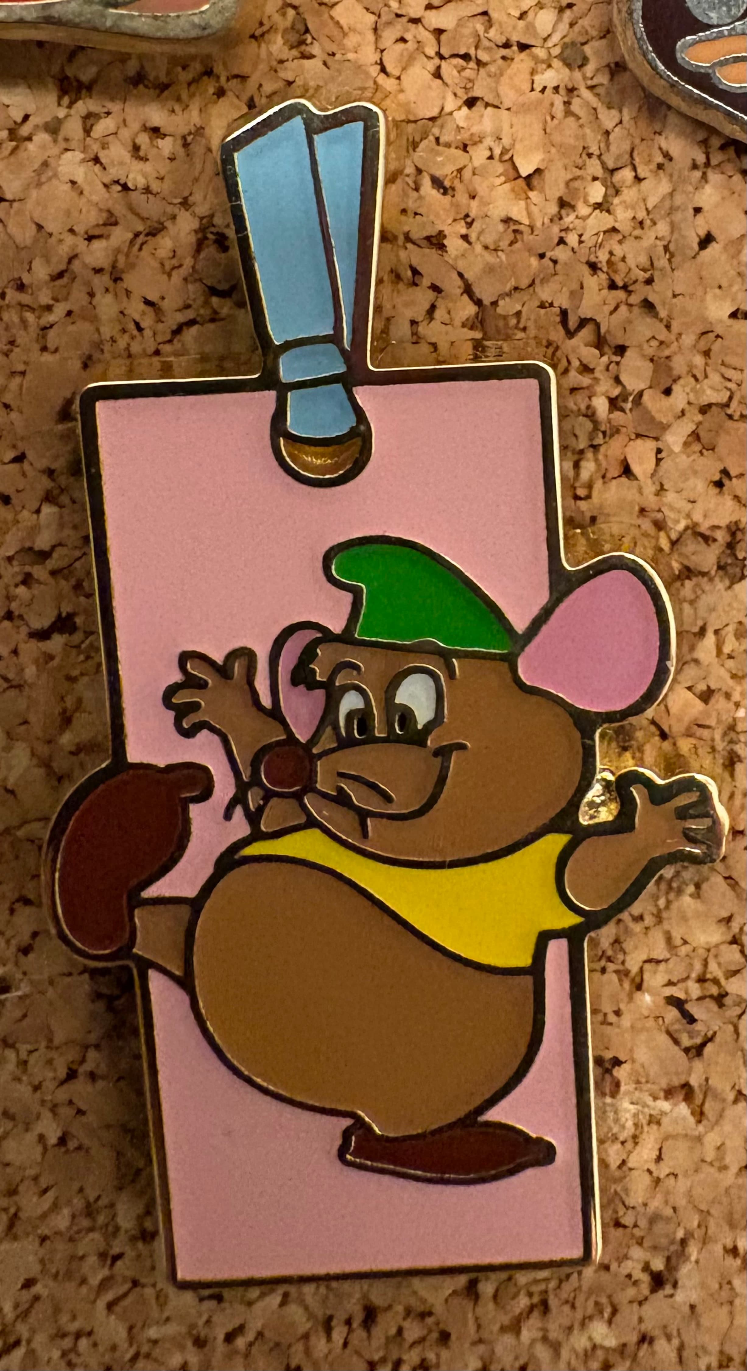 Loungefly Disney Cinderella Gus Gus Enamel Pin - BoxLunch Exclusive