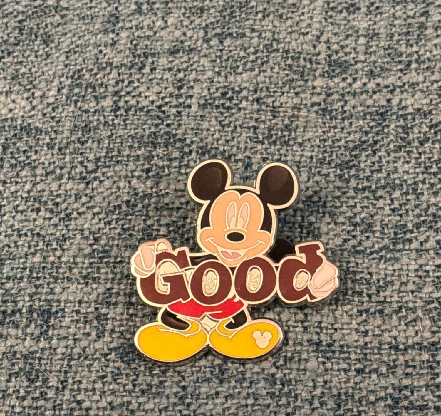 Mickey Mouse Holding GOOD