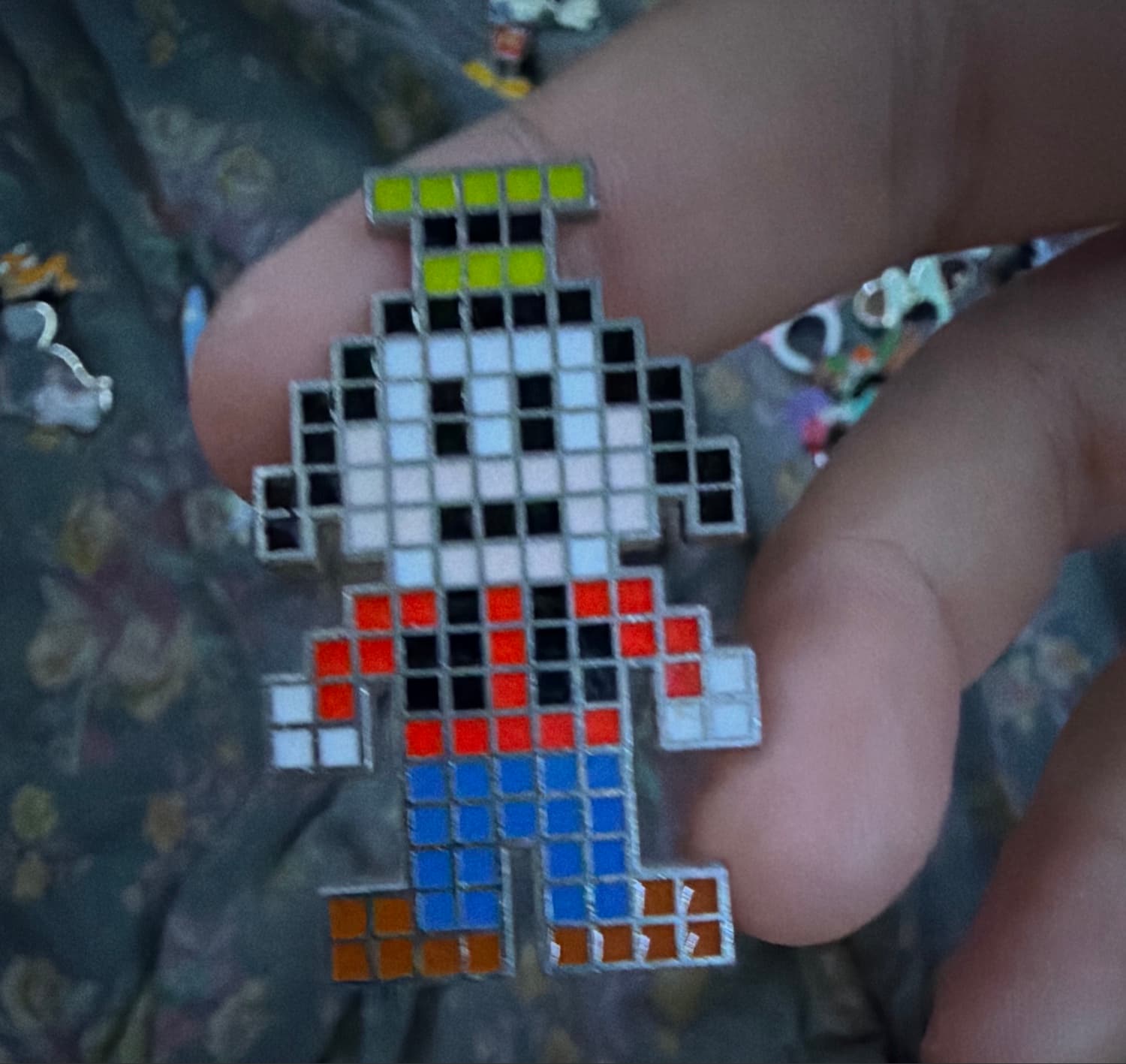 Goofy Digital Pixelated Trading Pin