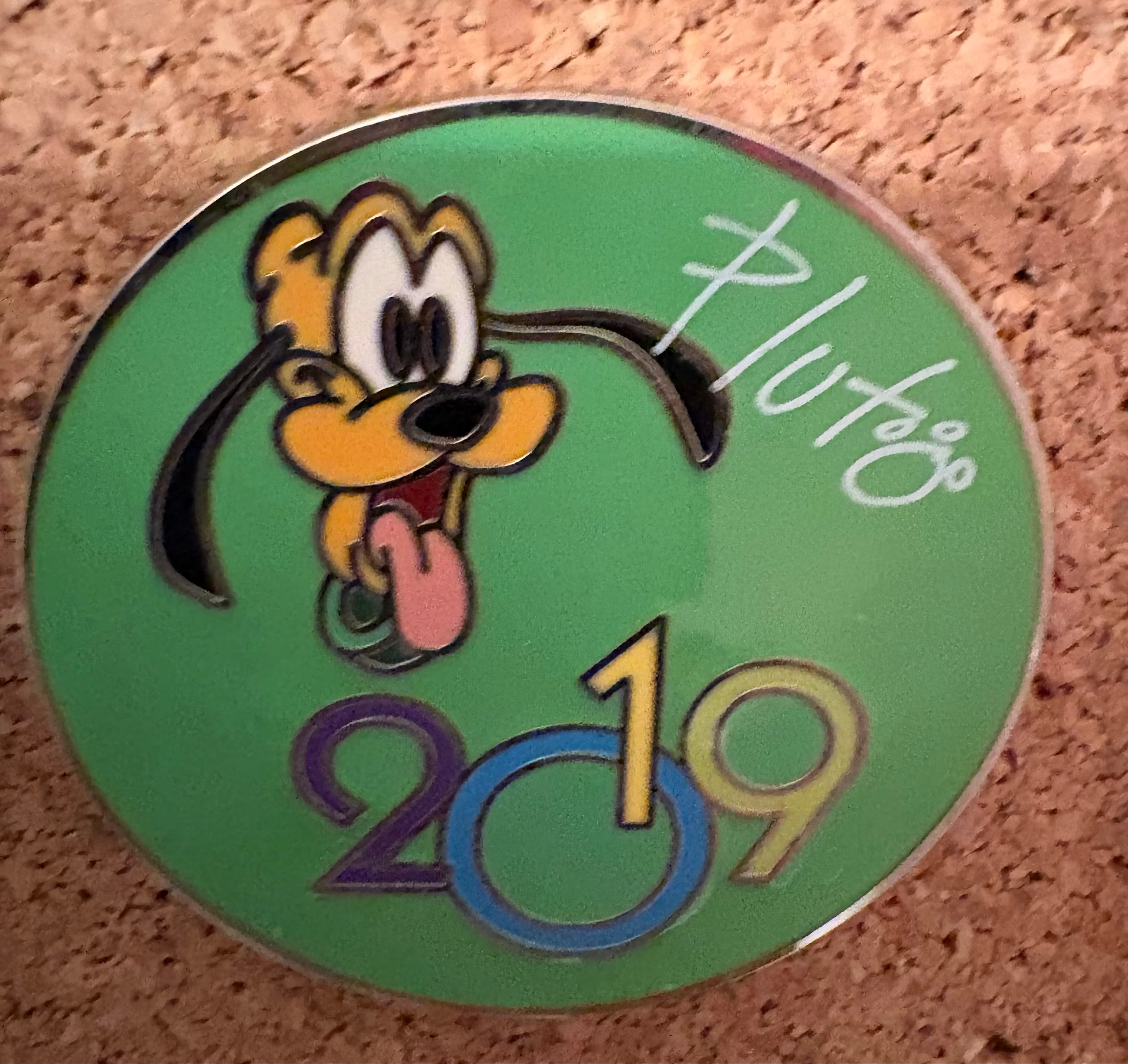 Pluto 2019 Dated Year Pin