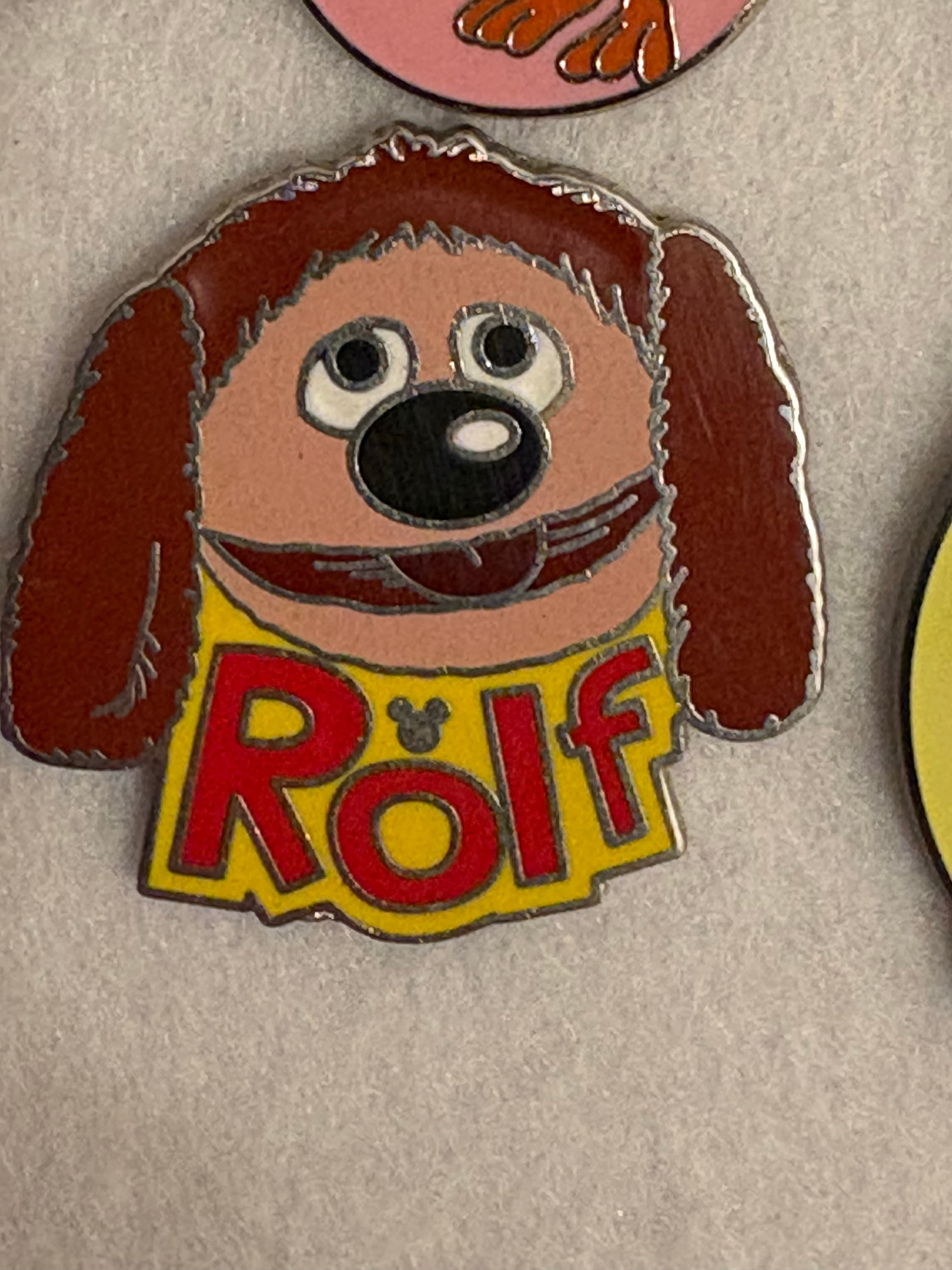 Rolf (Muppets) 2008 Hidden Mickey Error Pin