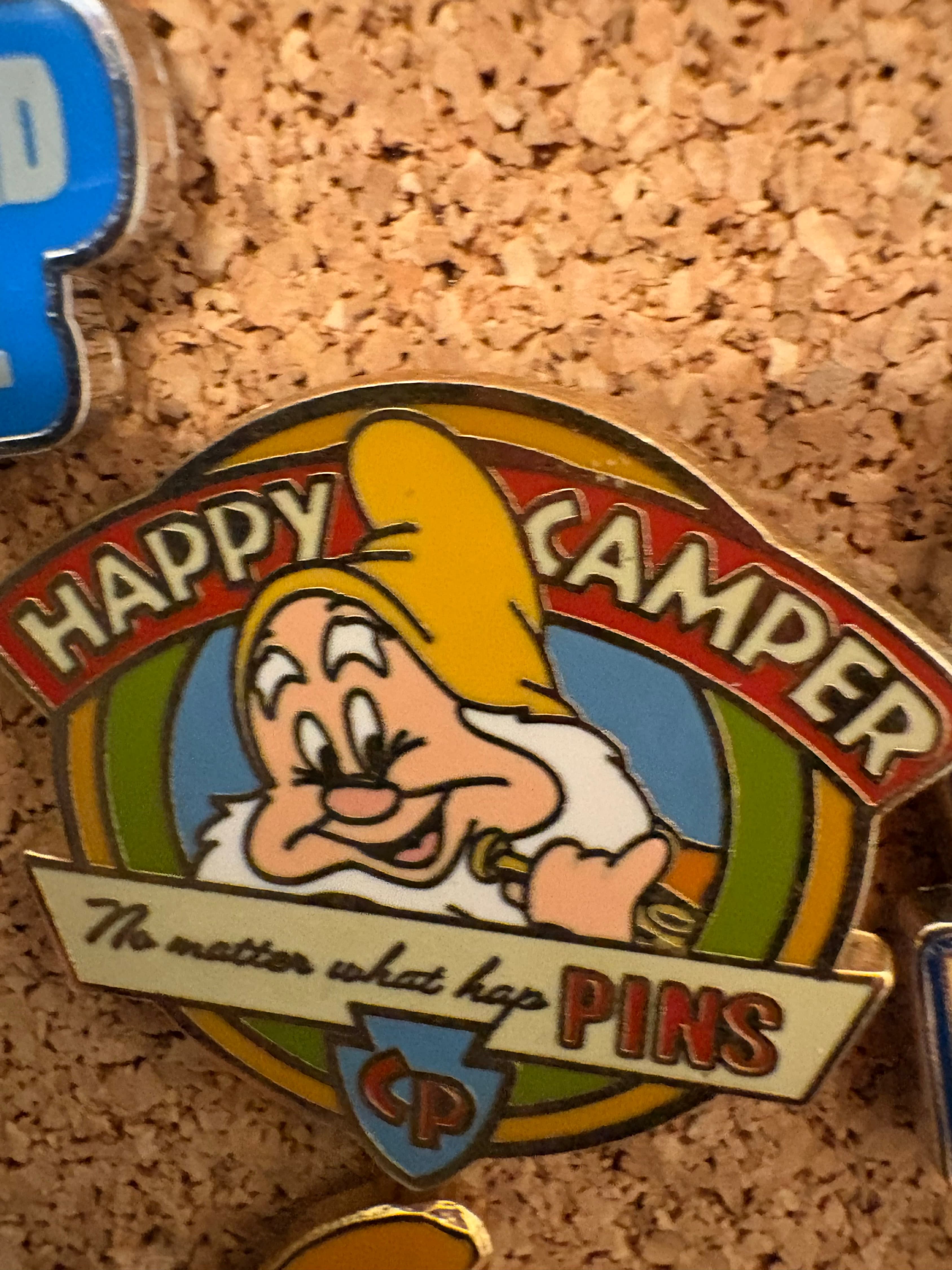 Happy Camper Dopey Pin