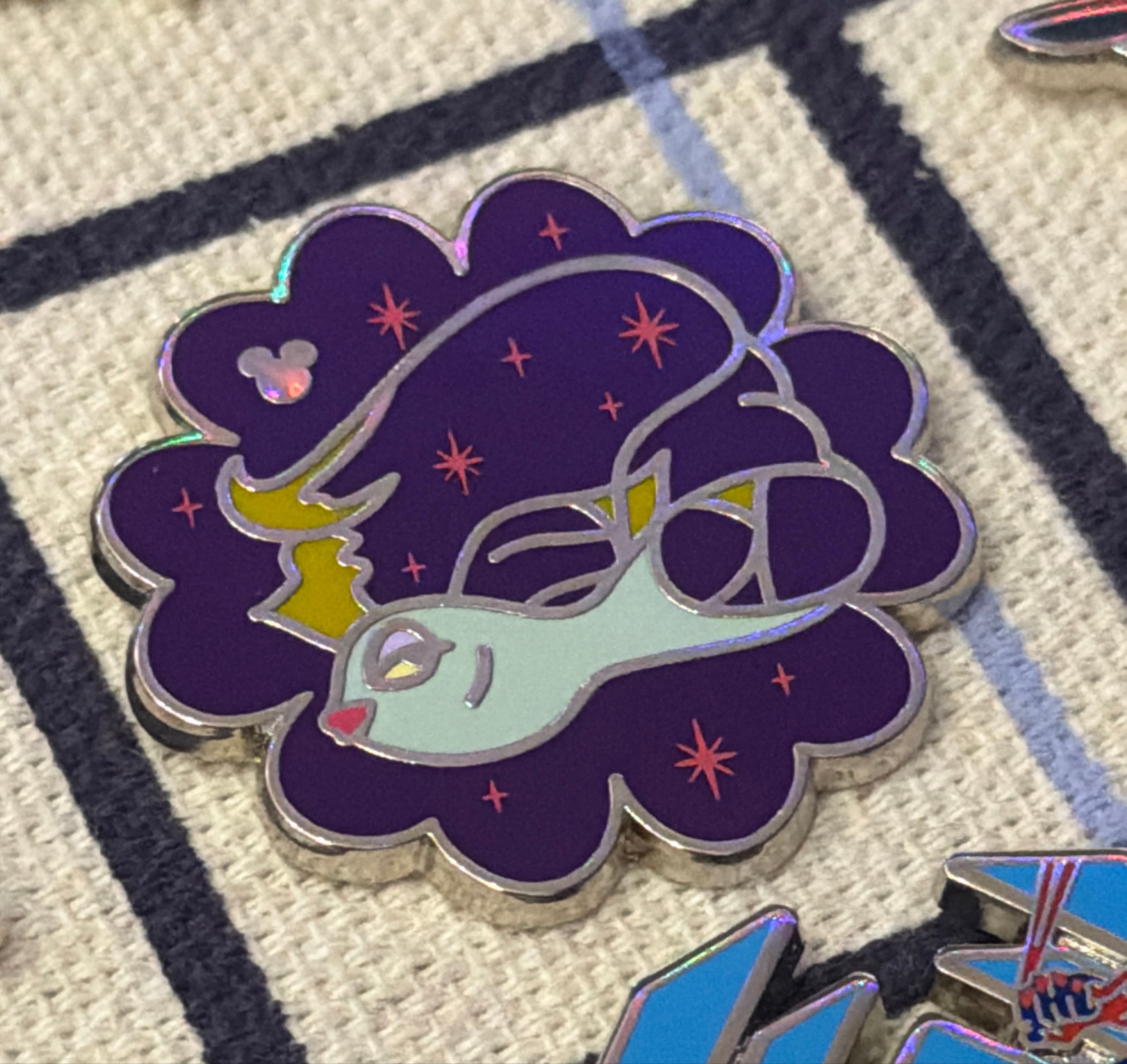 Fantasia Goldfish Hidden Mickey Pin #2/5