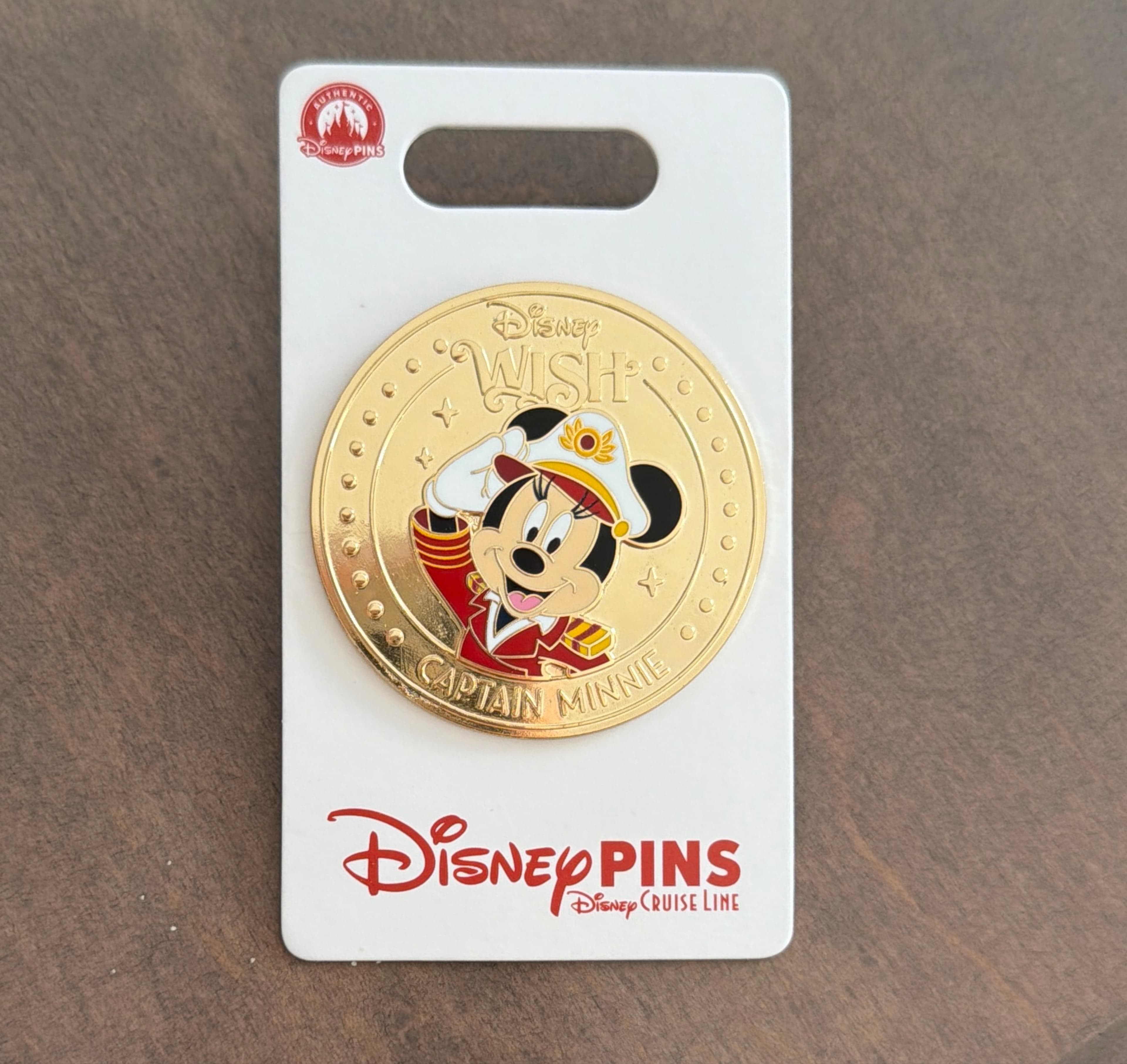 Minnie- Disney Cruise Coin front