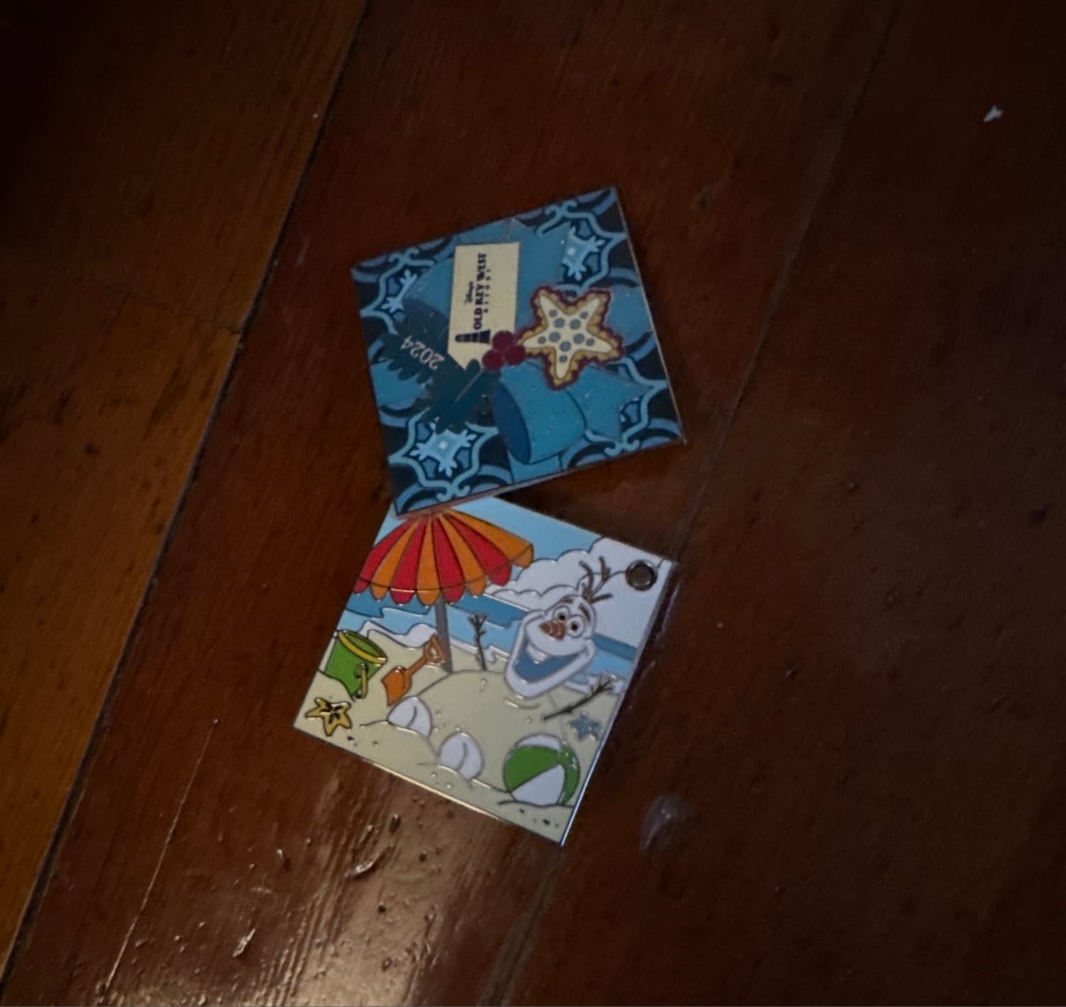 2024 Old Key West Resort Holiday Pin with Olaf