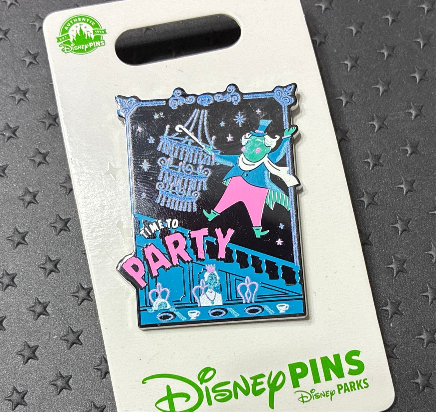 Haunted Mansion Time to Party Pin