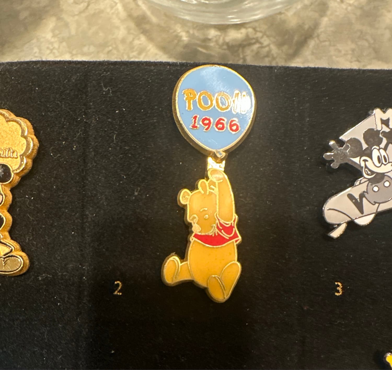 Disney 100 Years of Dreams Winnie the Pooh 1966 Dangle Pin