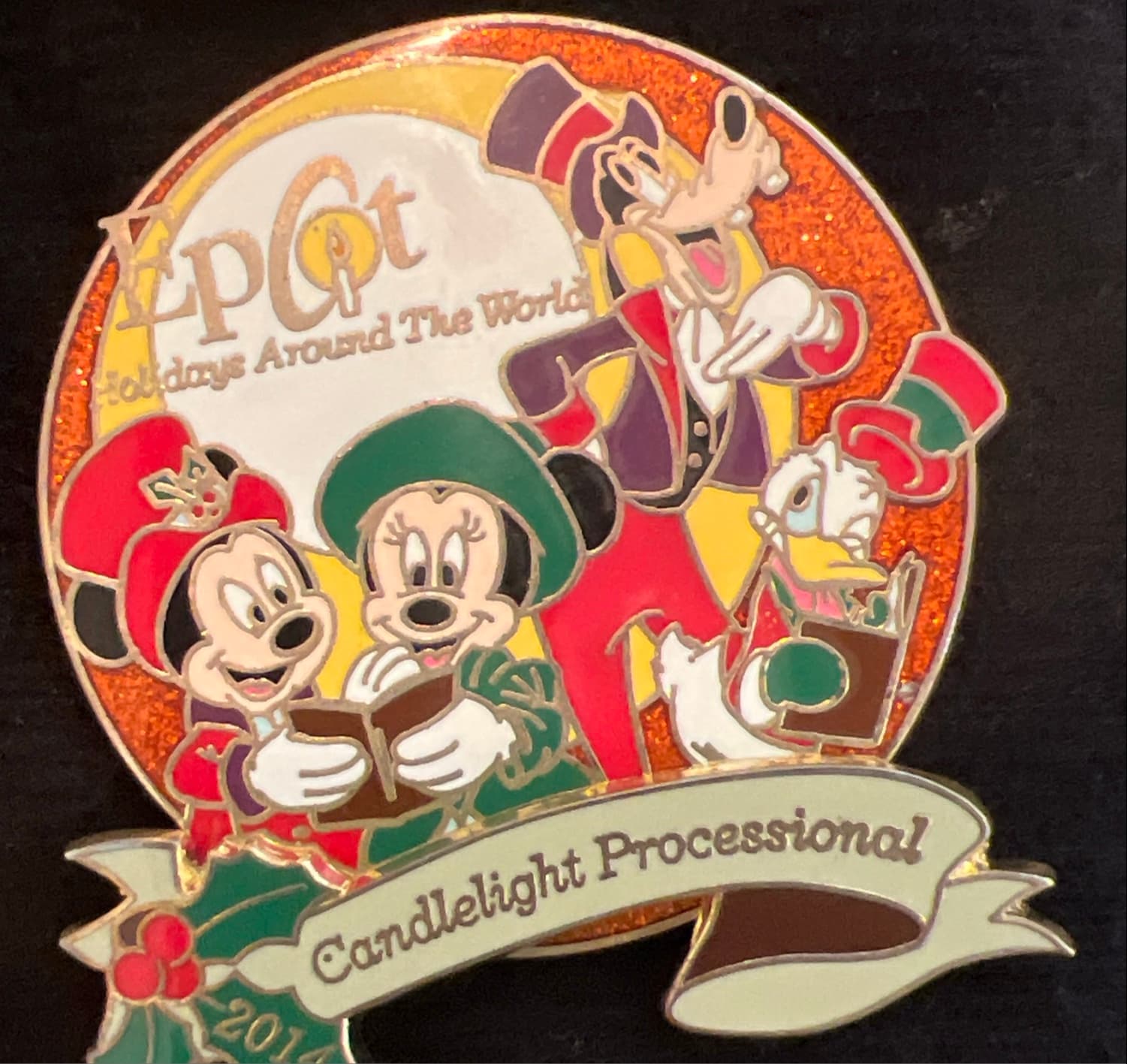 Epcot Holidays Around The World - Mickey, Minnie, Donald, & Goofy front