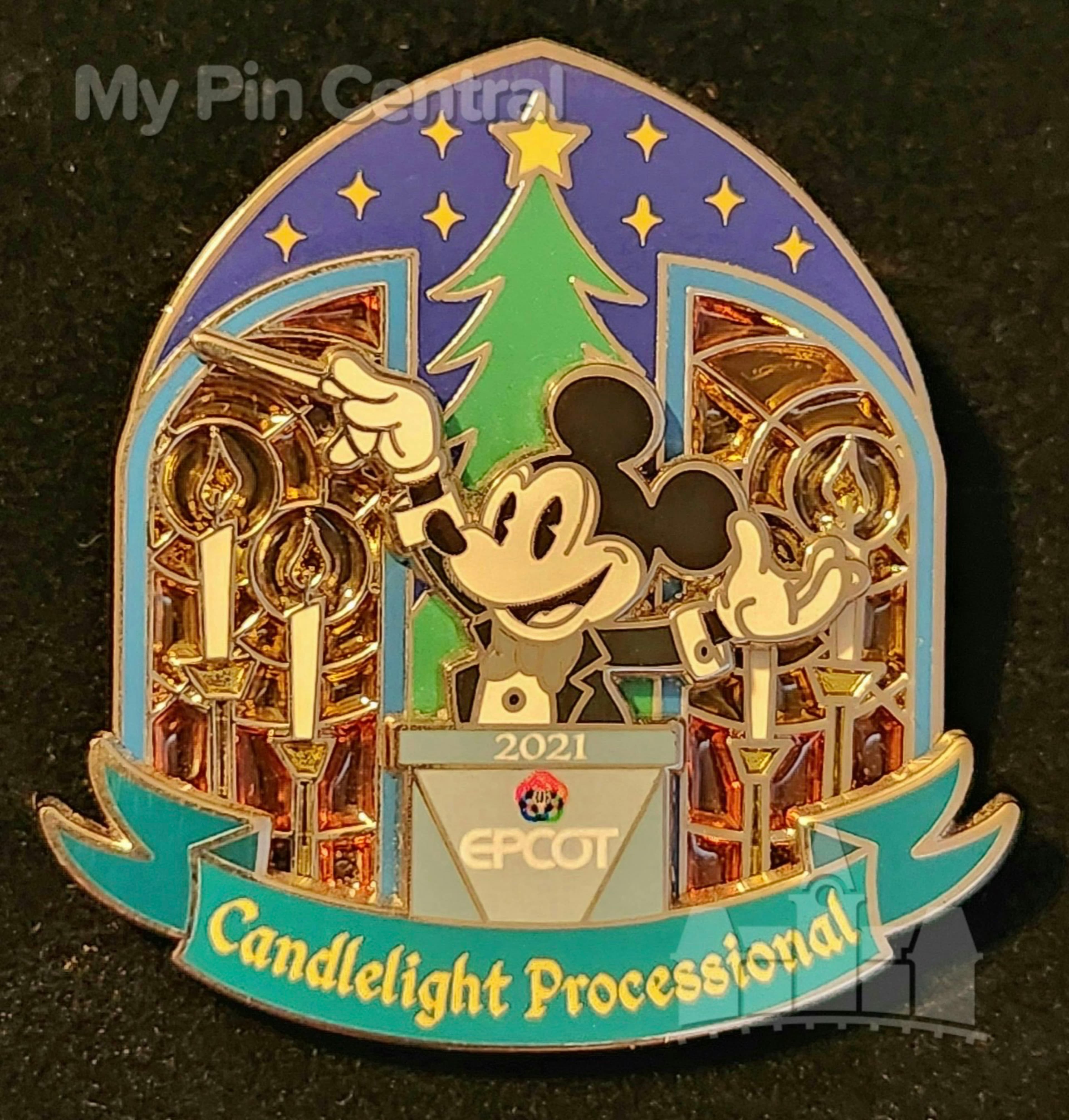 Candlelight Processional EPCOT 2021 Mickey Mouse Pin
