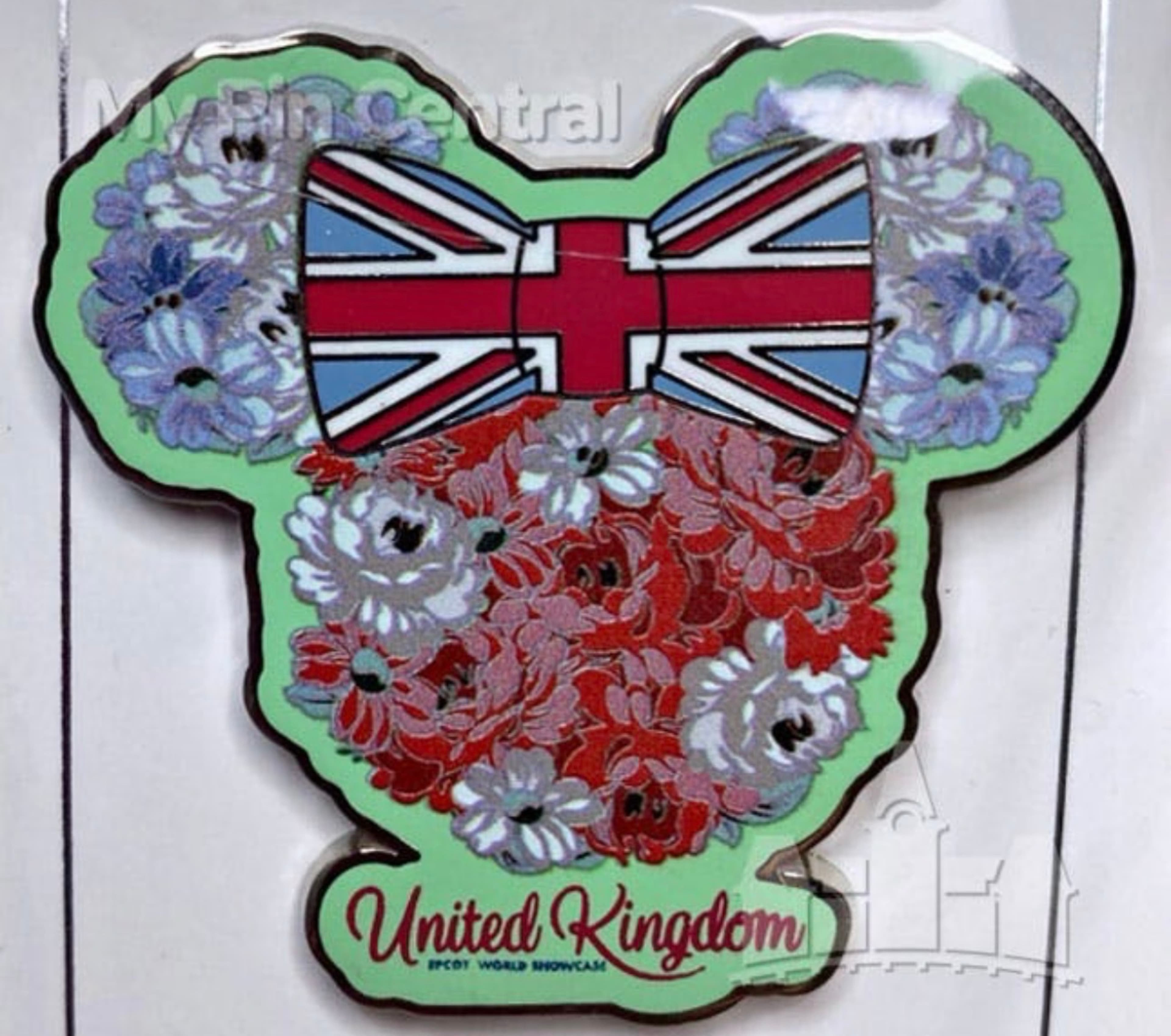 United Kingdom Flower Icon front