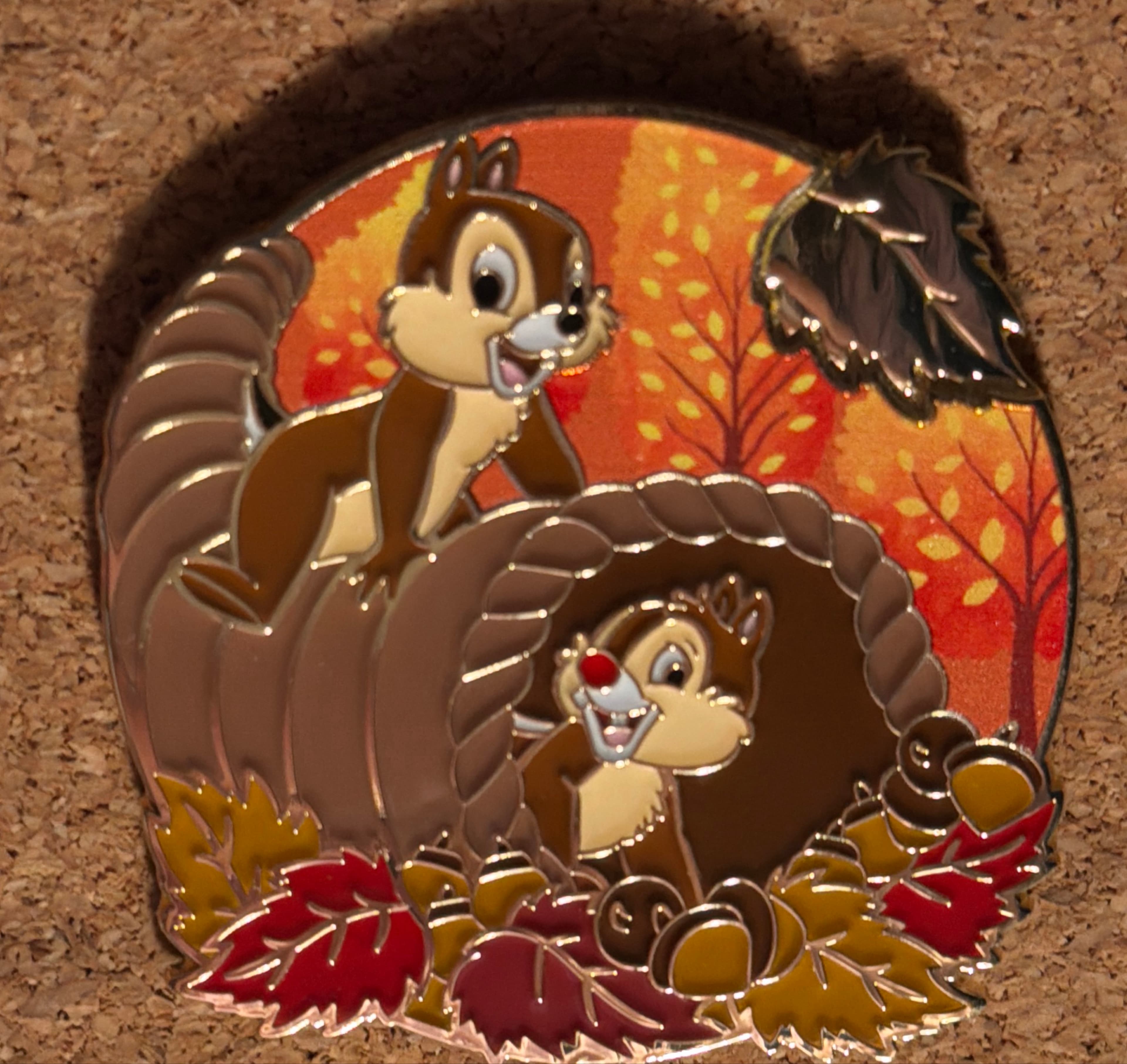 Chip and Dale Cornucopia Fall Season