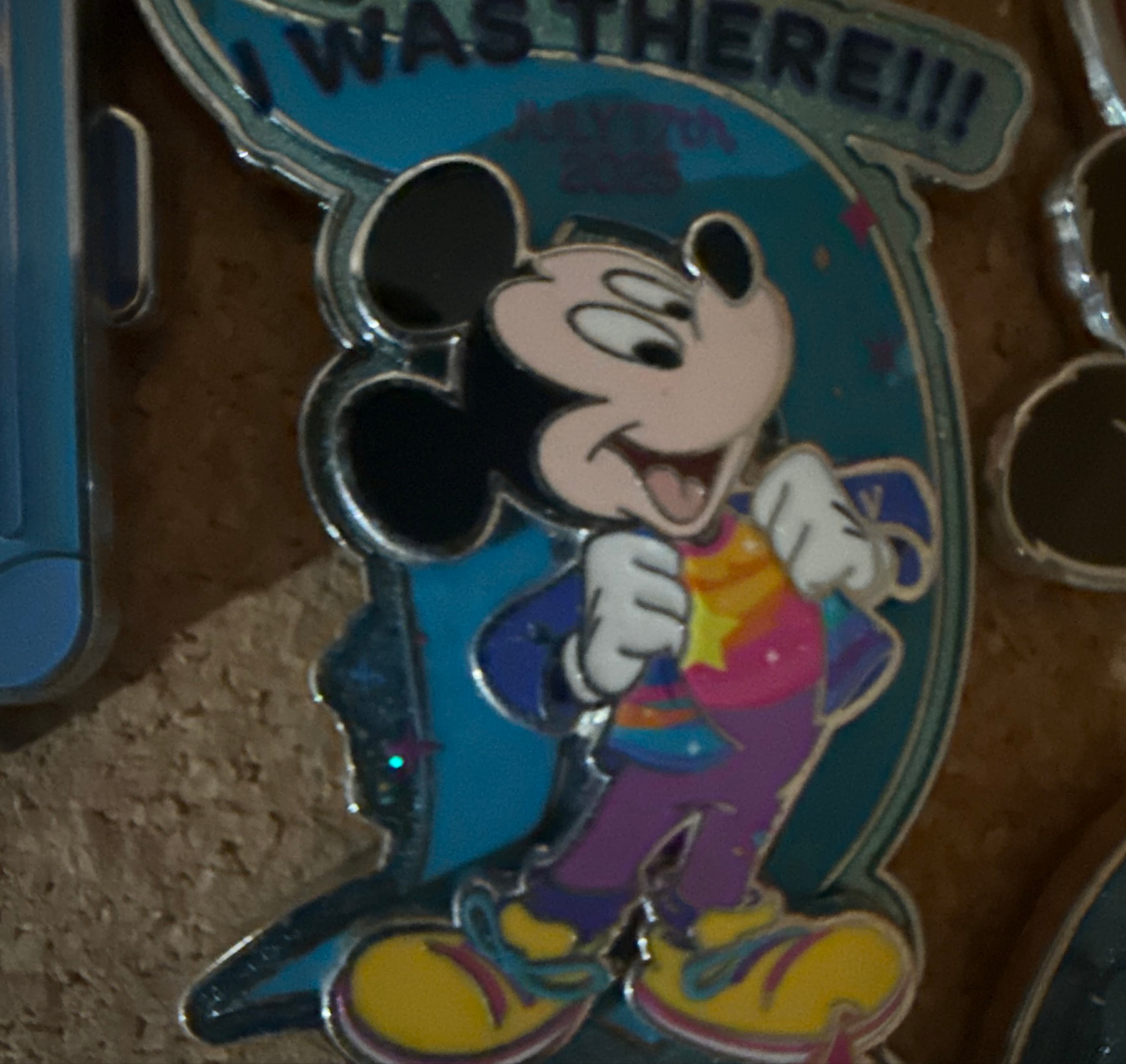 Disneyland I Was There 70th Anniversary Mickey Pin