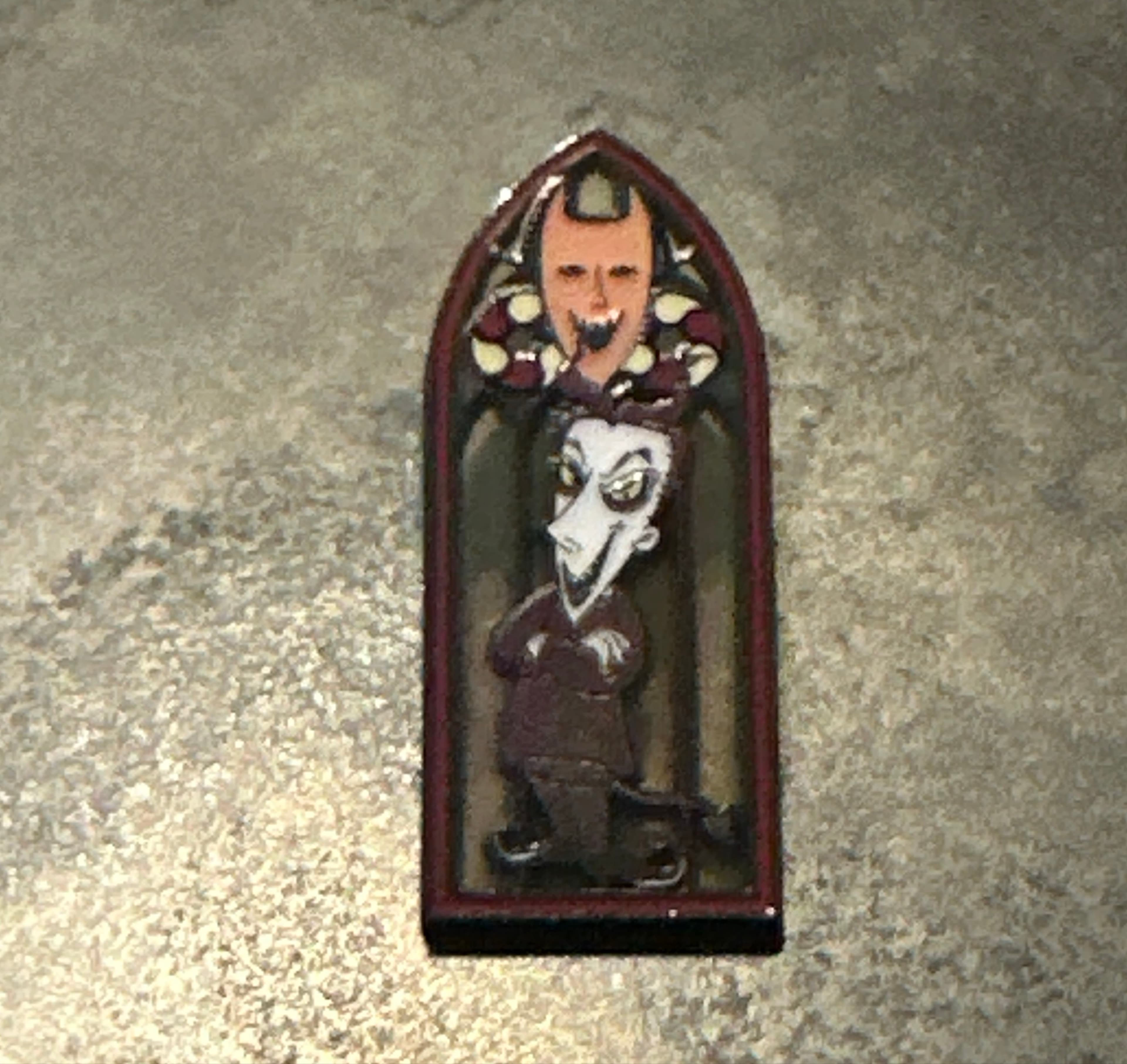 Lock - Nightmare Before Christmas Stained Glass Window Mystery Set