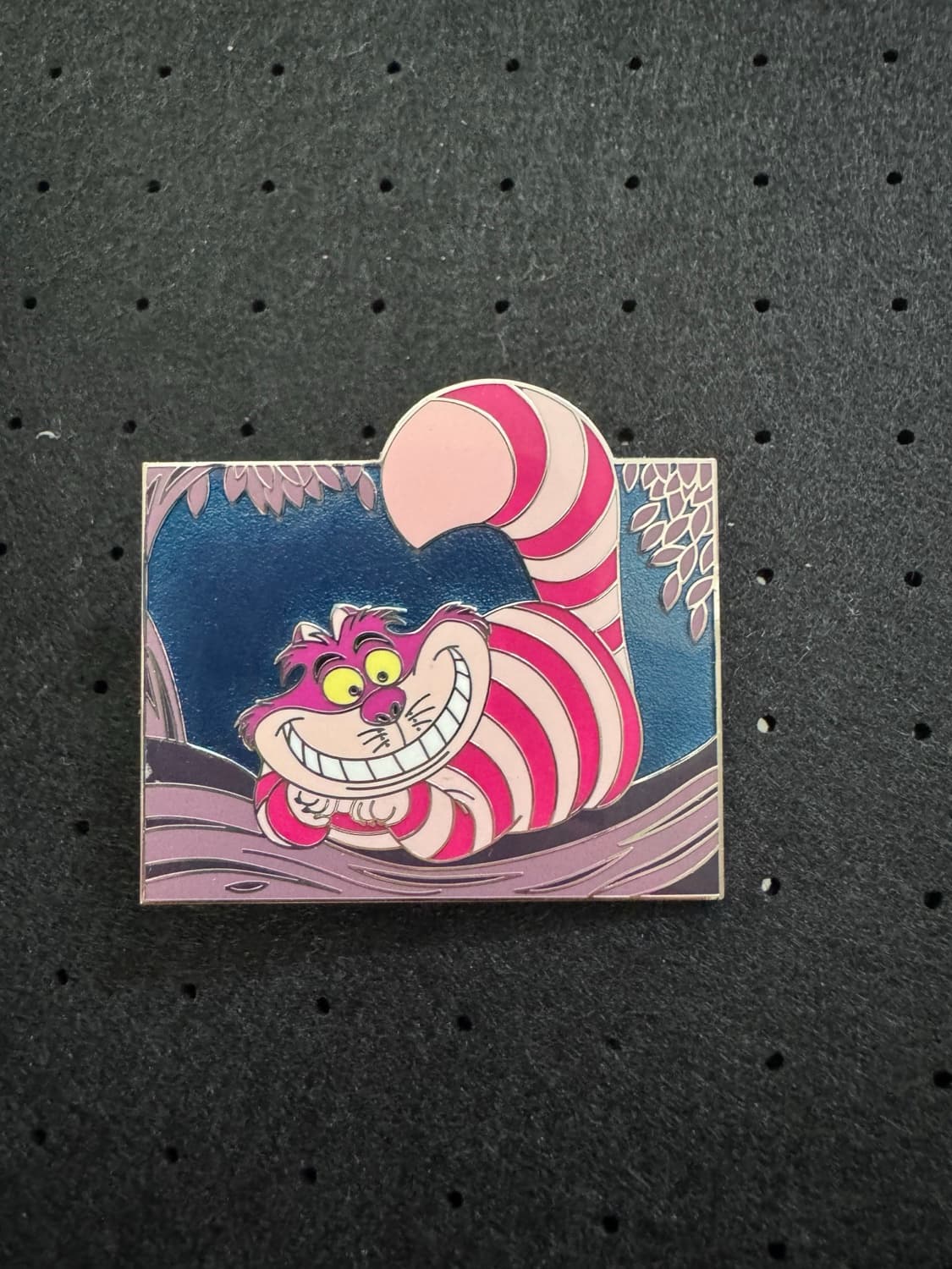 Cheshire Cat On Tree Branch