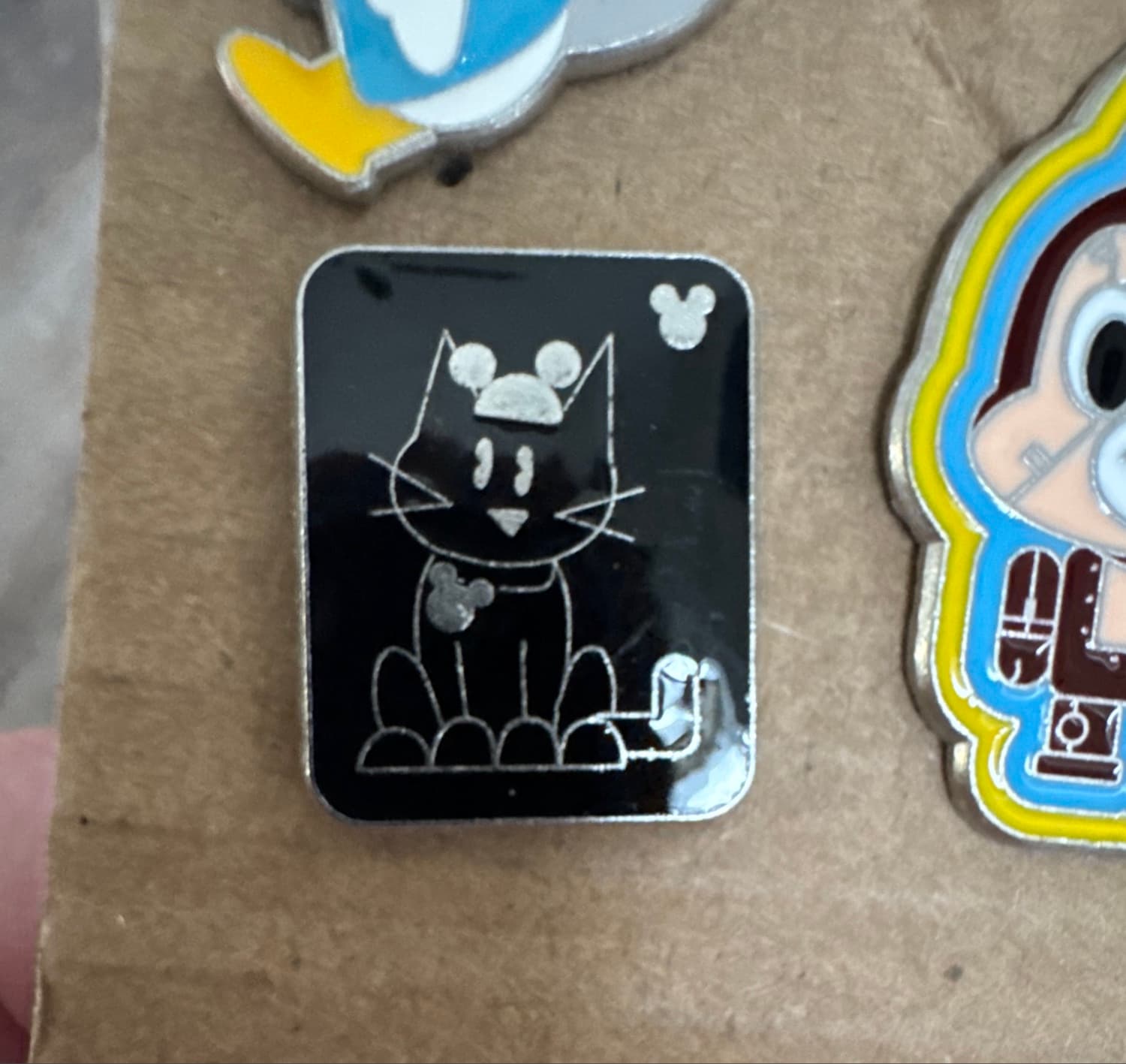 Hidden Mickey Cat with Mickey Ears Hat
