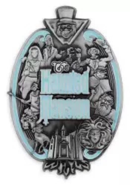 The Haunted Mansion 50th Anniversary Super Jumbo Pin