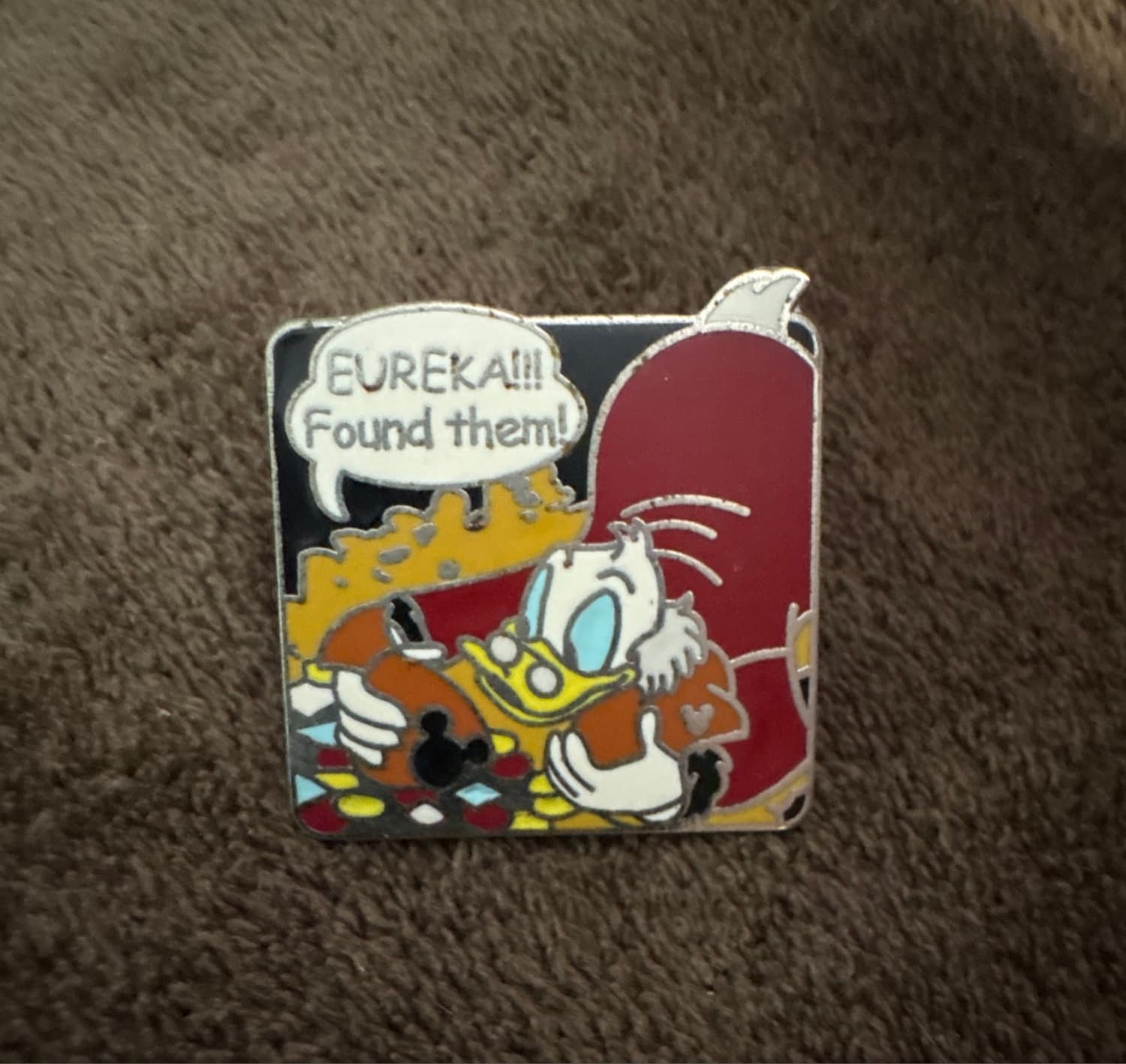 Scrooge McDuck Eureka Found Them Pin