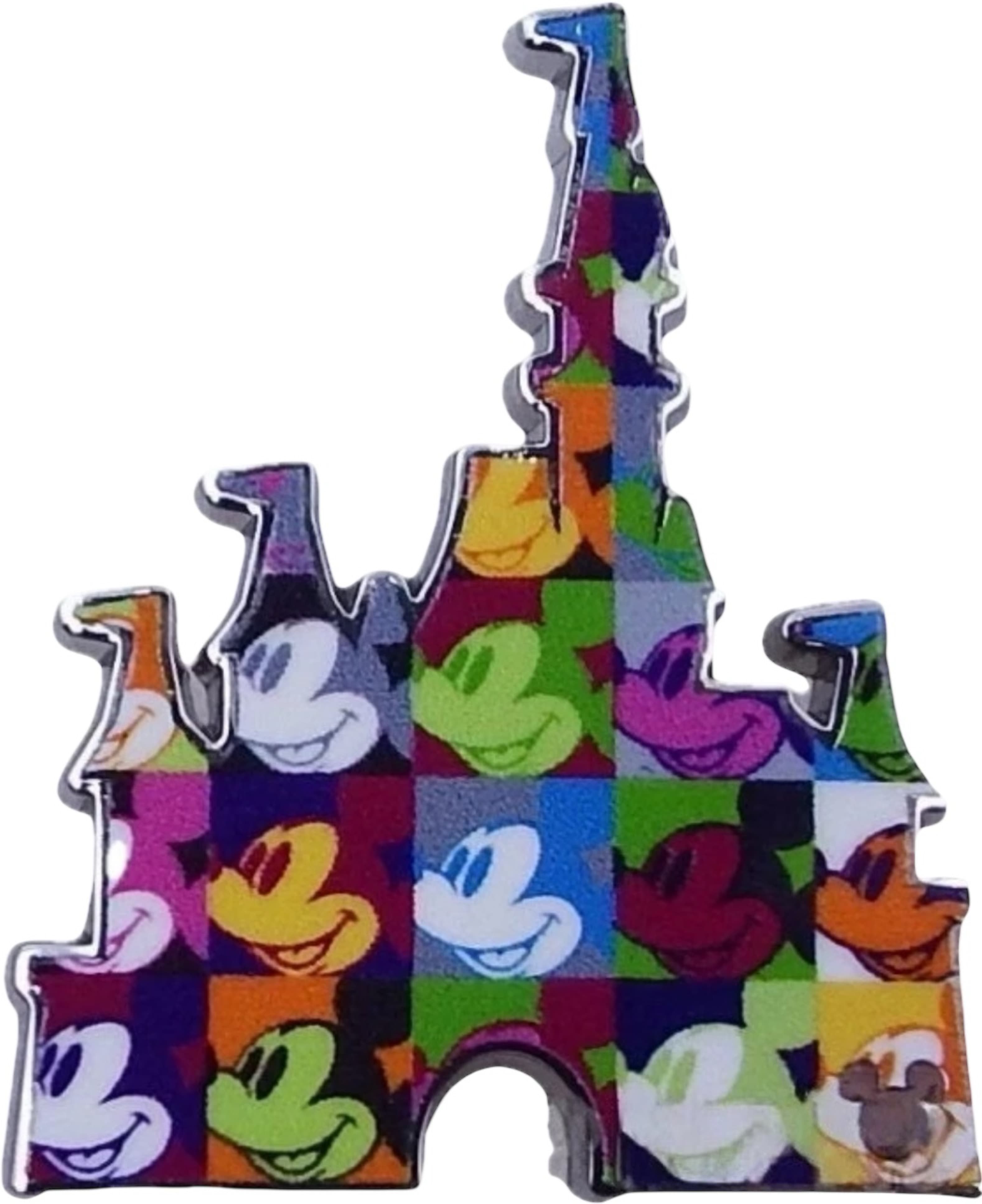 Pop Art Mickey Cinderella Castle front