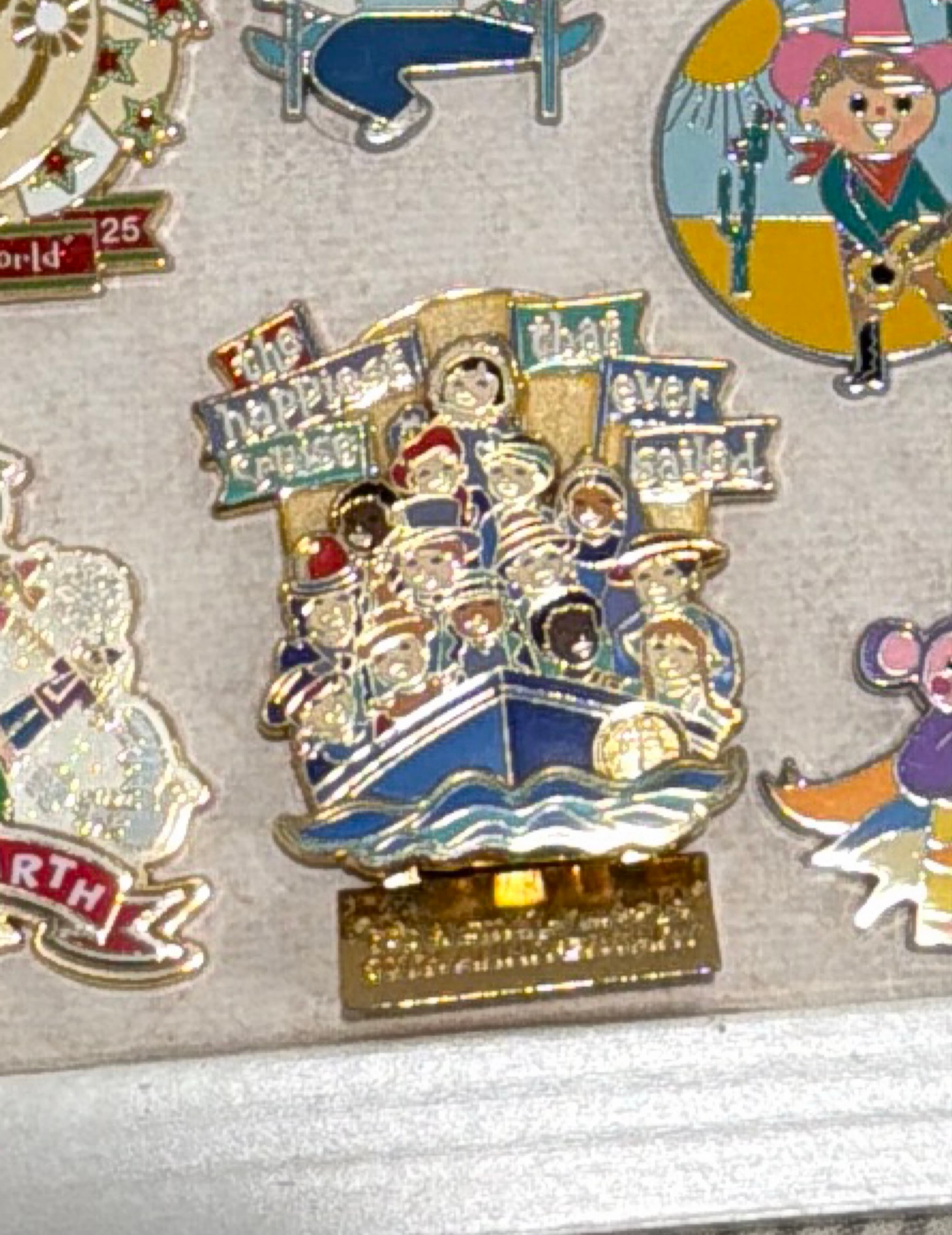 It's a Small World 50th Anniversary - The Happiest Cruise That Ever Sailed Pin