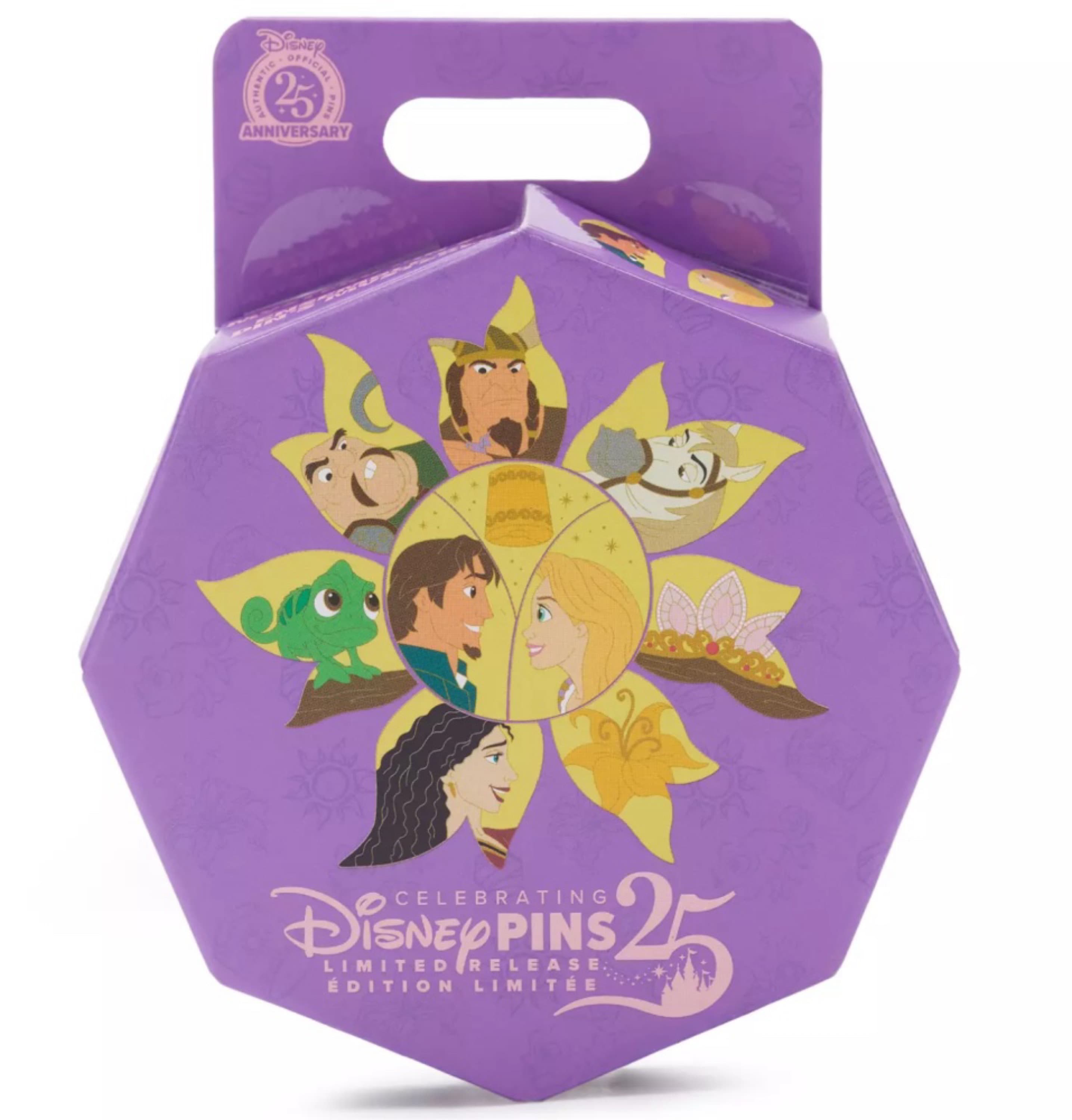 Tangled Corona Sun Mystery Puzzle Pin Set Box front