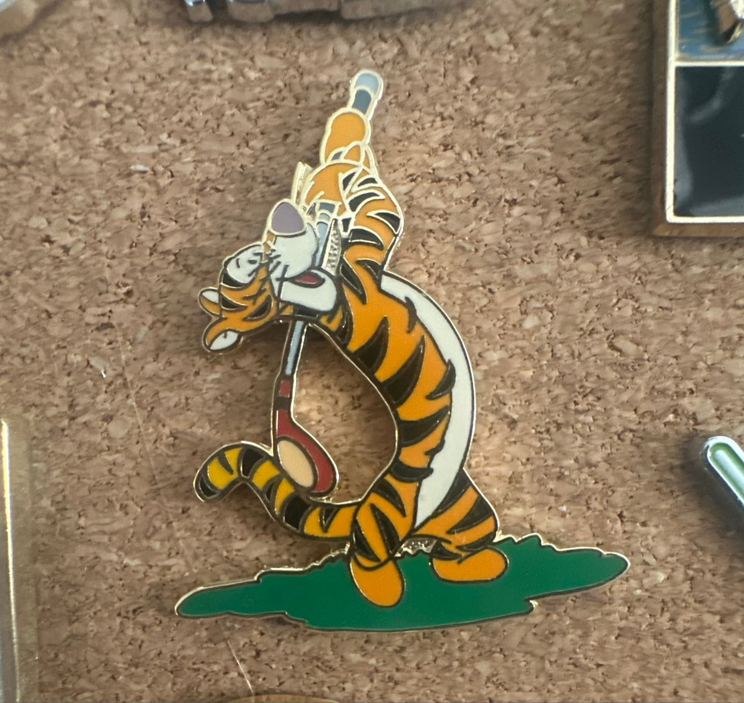 Tigger Playing Golf