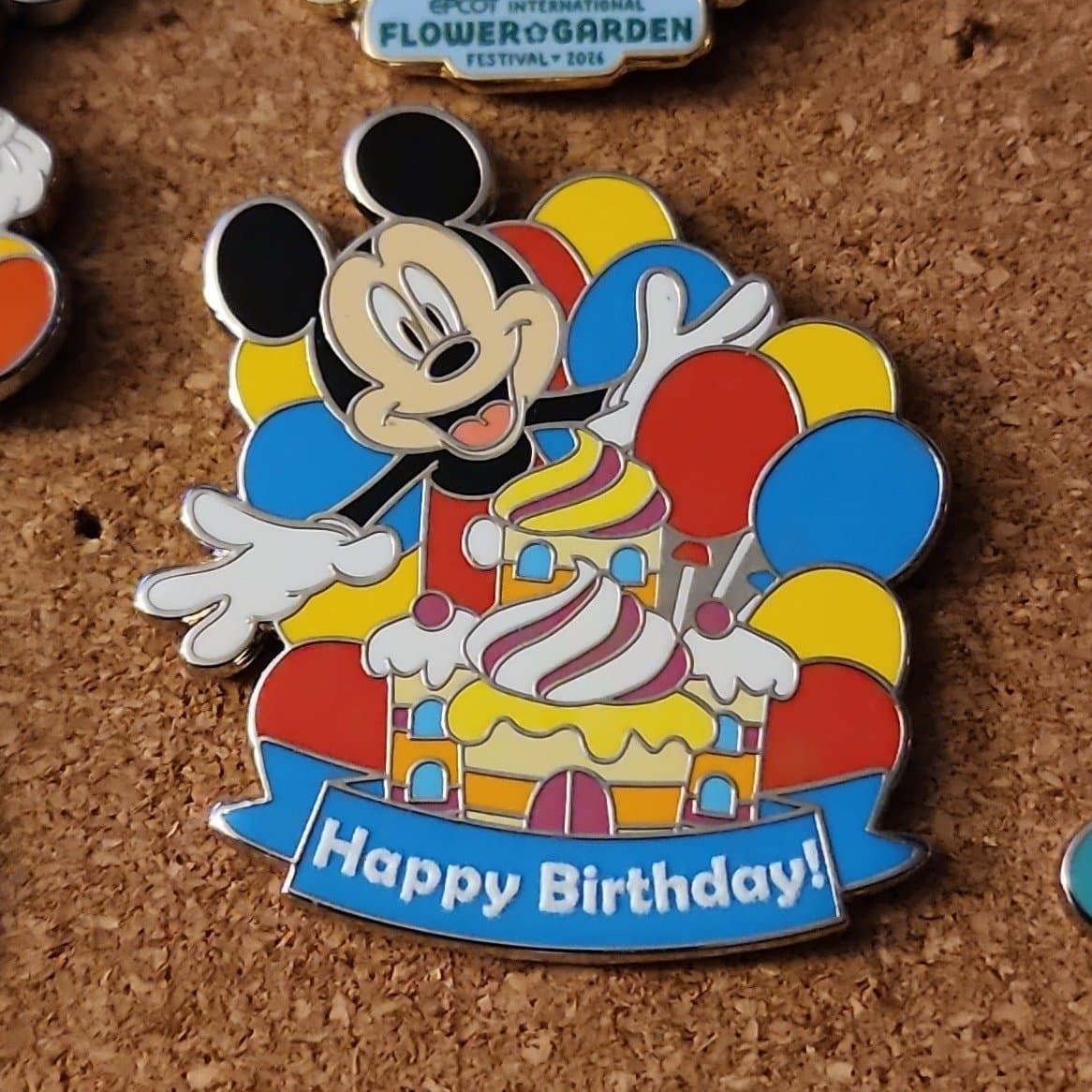 Happy Birthday Disney pin series