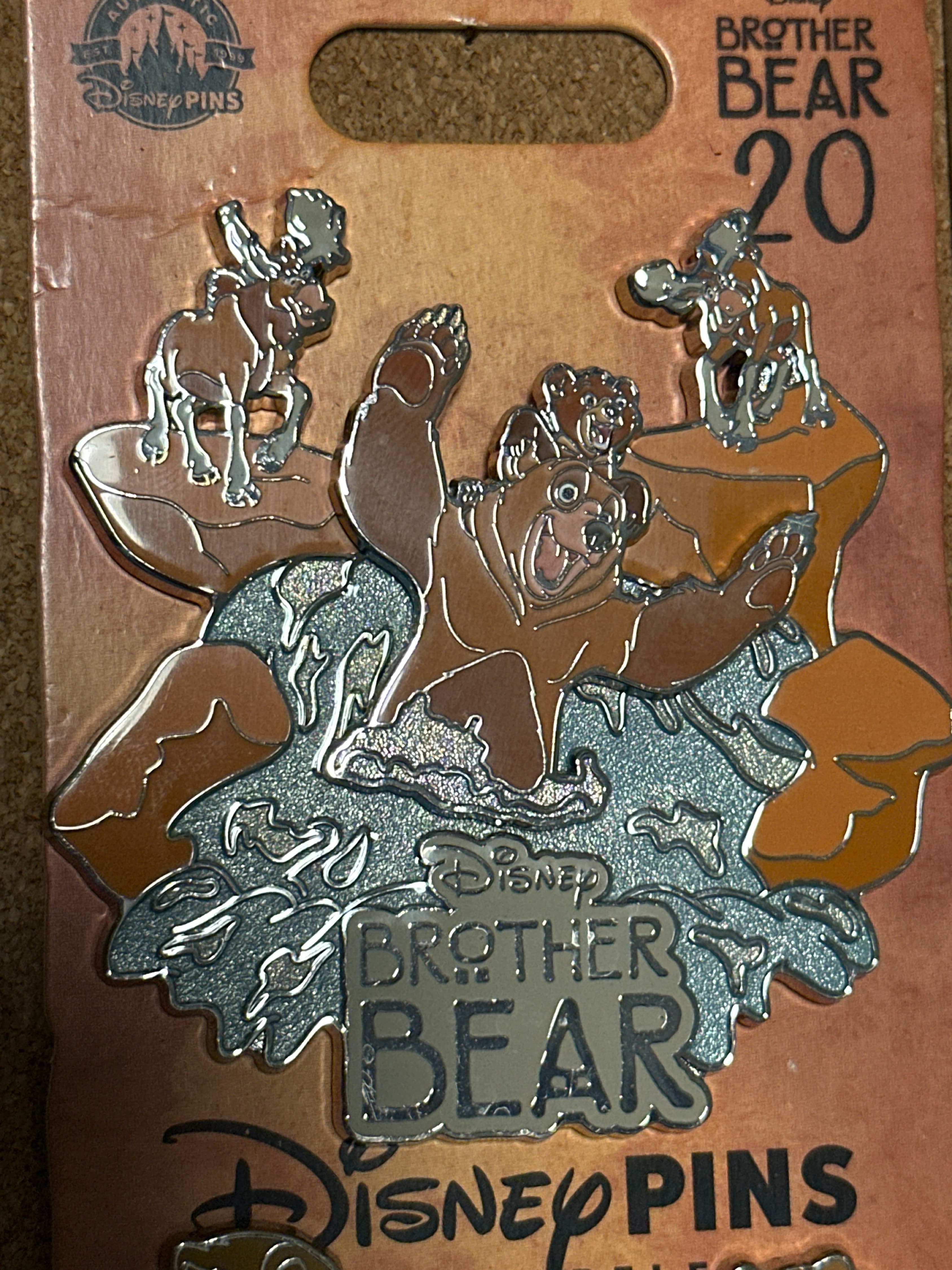 Brother Bear 20th Anniversary Pin