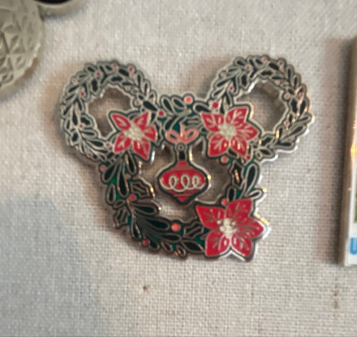 Holiday Mickey Icon Wreath