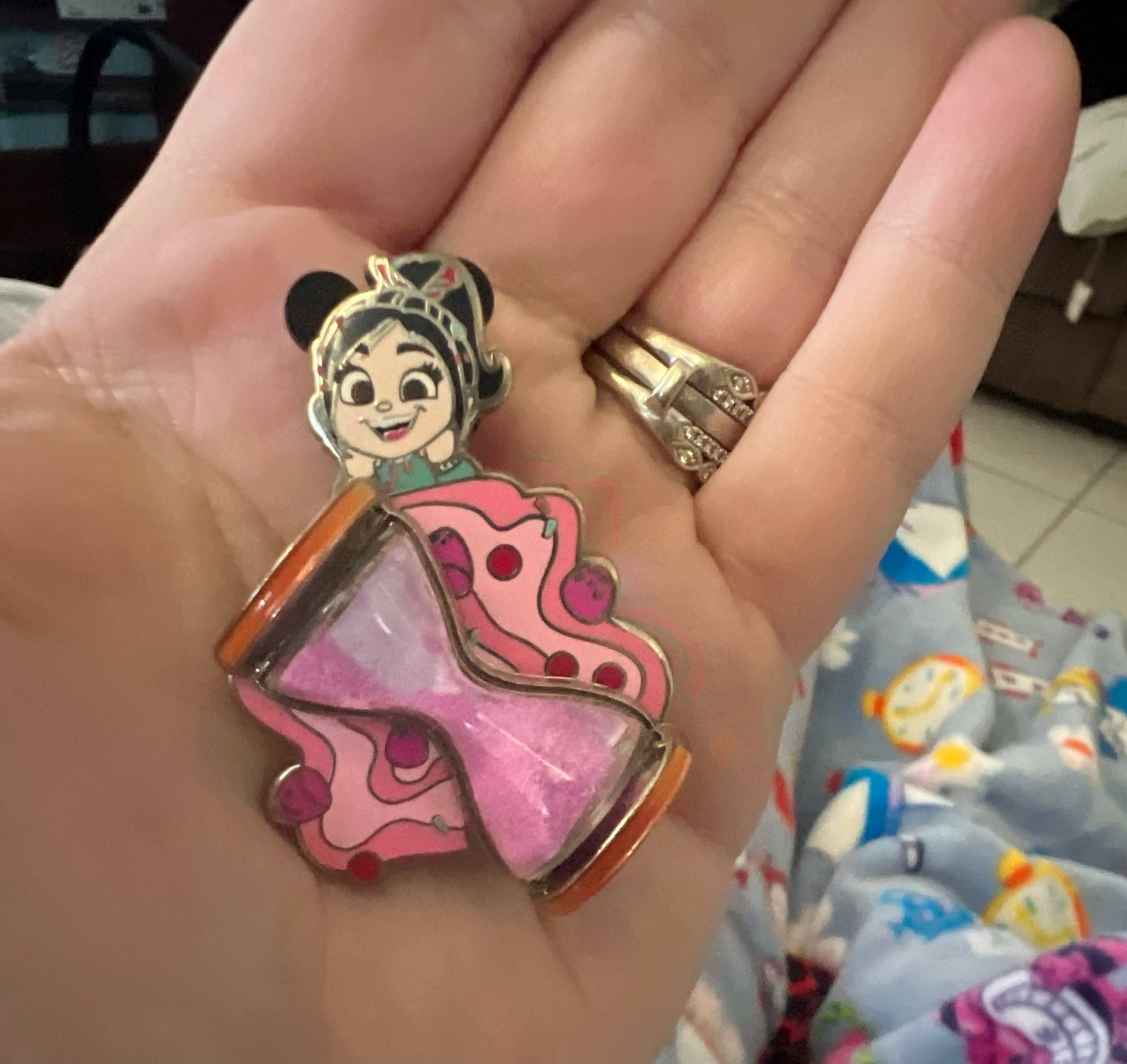 DISNEY PARKS DISNEY TURN OVER TIME PIN TURN OVER TIME WIR VANELLOPE PIN LE 2500