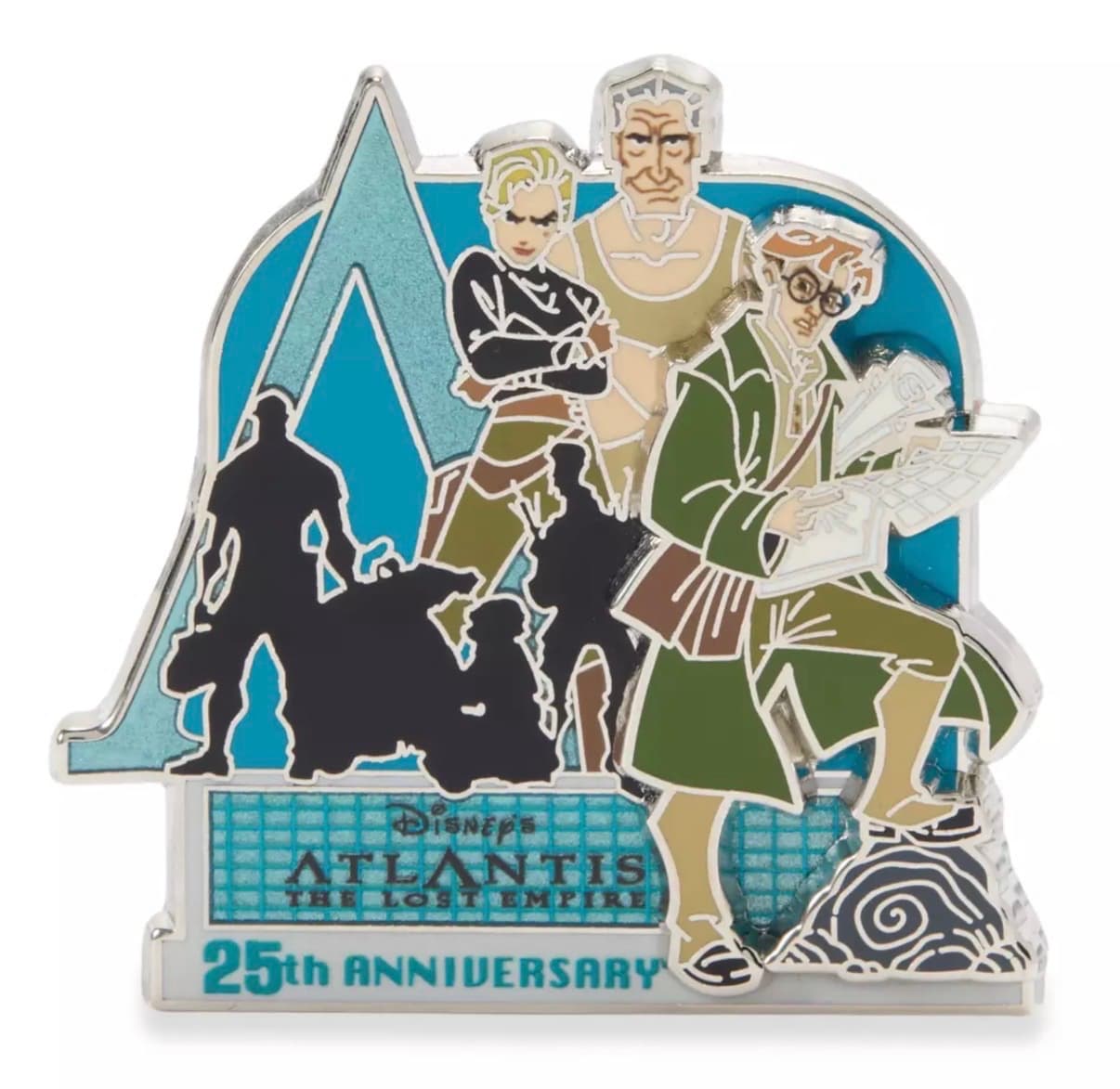 Atlantis: The Lost Empire - Milo and Cast front