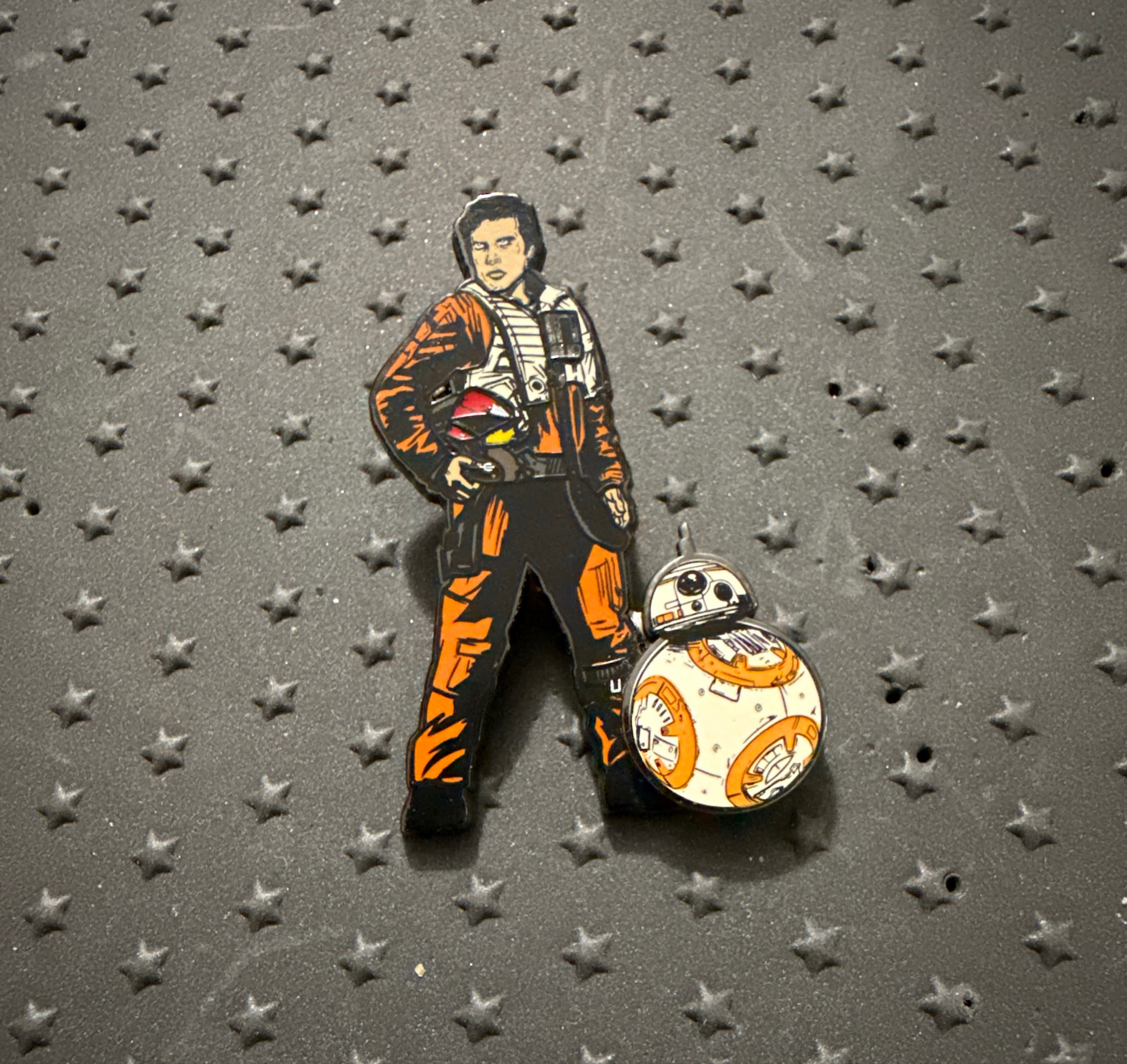 Disney Star Wars Pin - The Last Jedi - Poe Dameron & BB-8