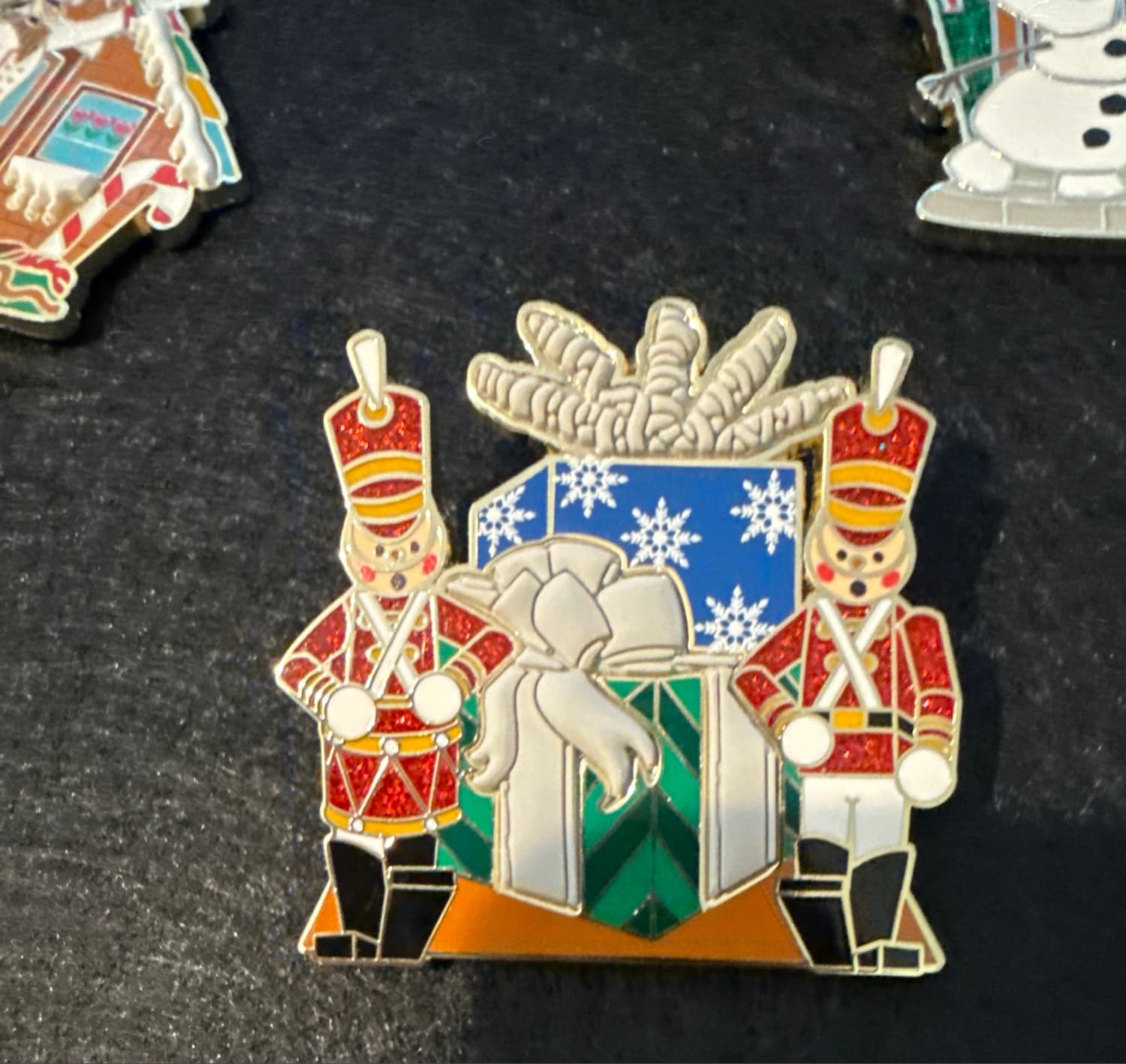 Disney Parks Festive Floats Toy Soldiers Parade Drummers with Presents