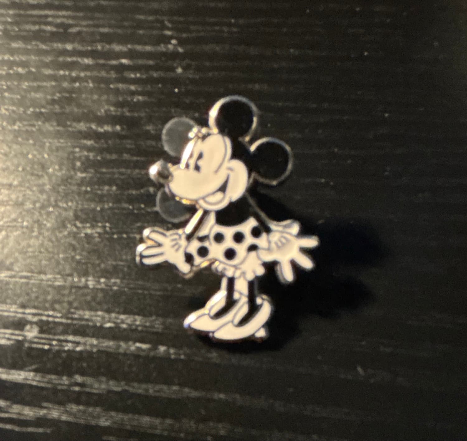 Minnie Mouse Black and White Polka Dot Dress