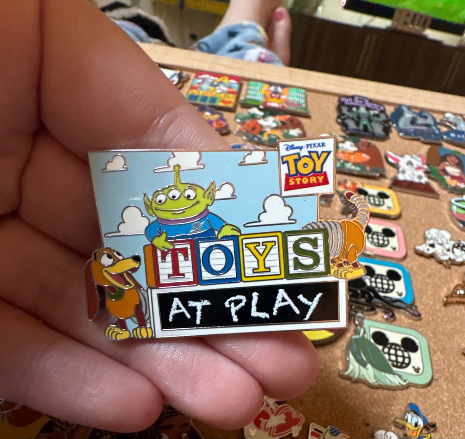 Toy Story - Toys At Play Slinky Dog & Little Green Alien