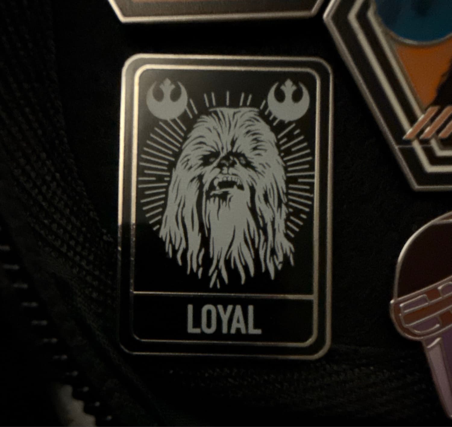 Disney Parks Star Wars Character Traits - Chewbacca Loyalty Pin