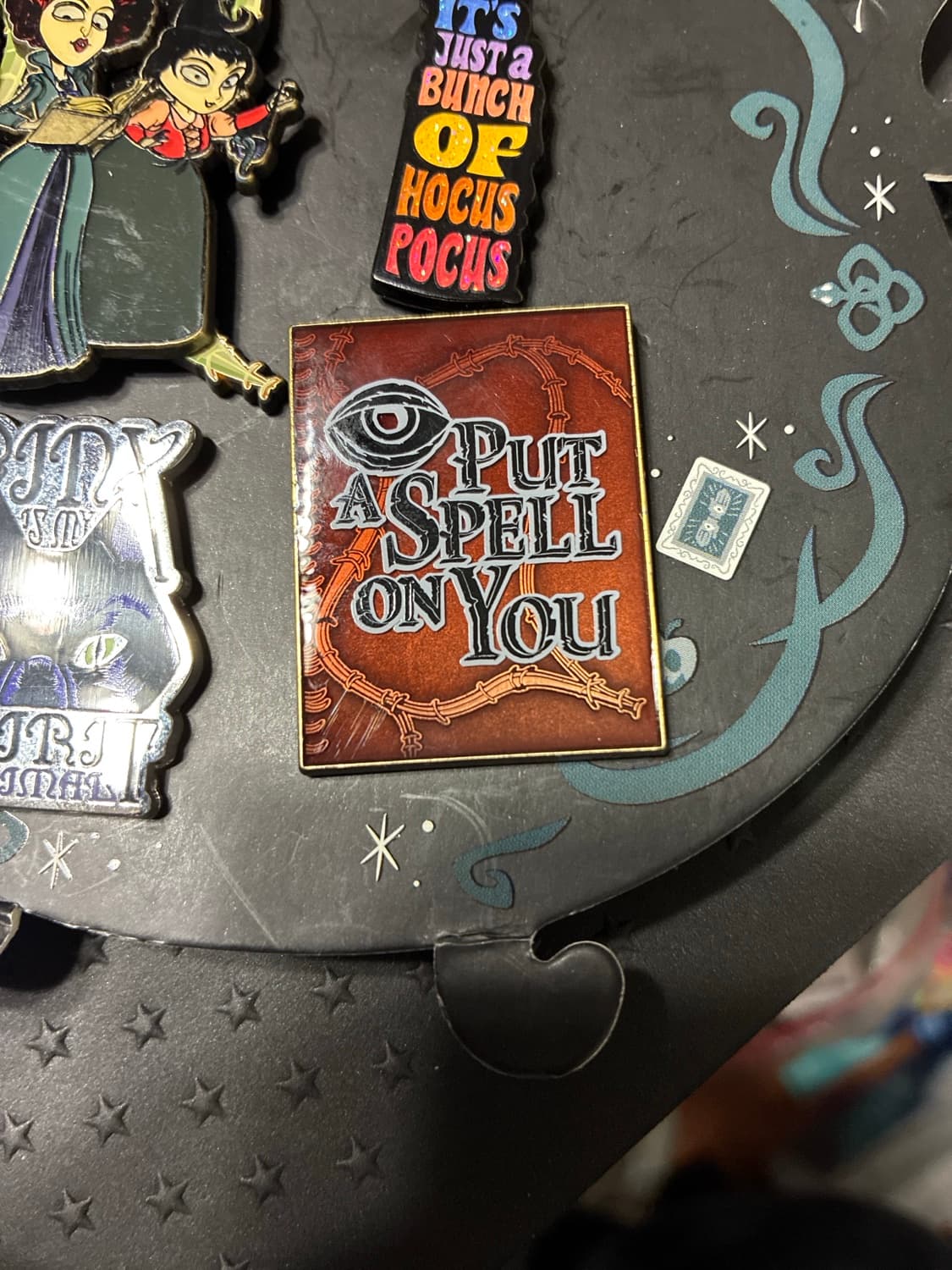 Hocus Pocus Pin Set - I Put A Spell On You ONLY