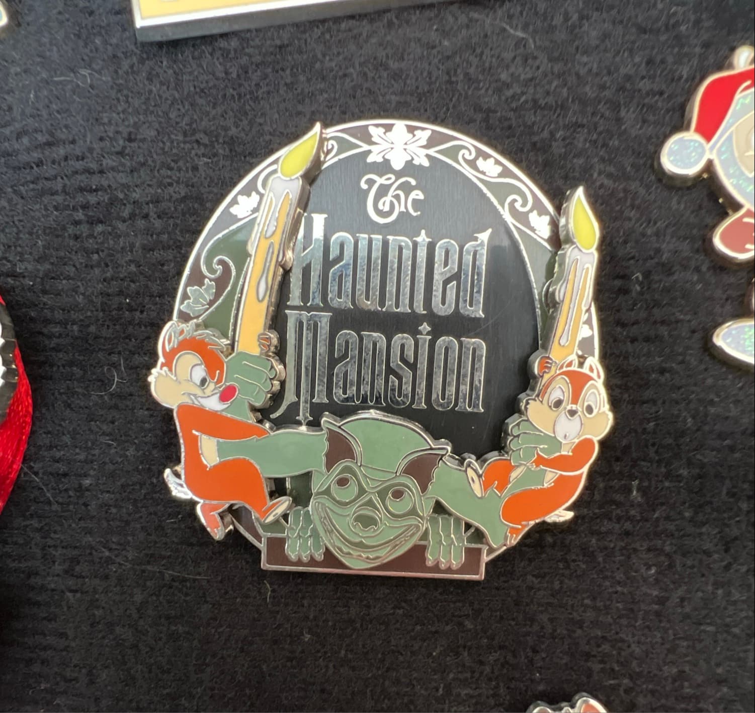 Haunted Mansion - Chip and Dale Gargoyle Slider