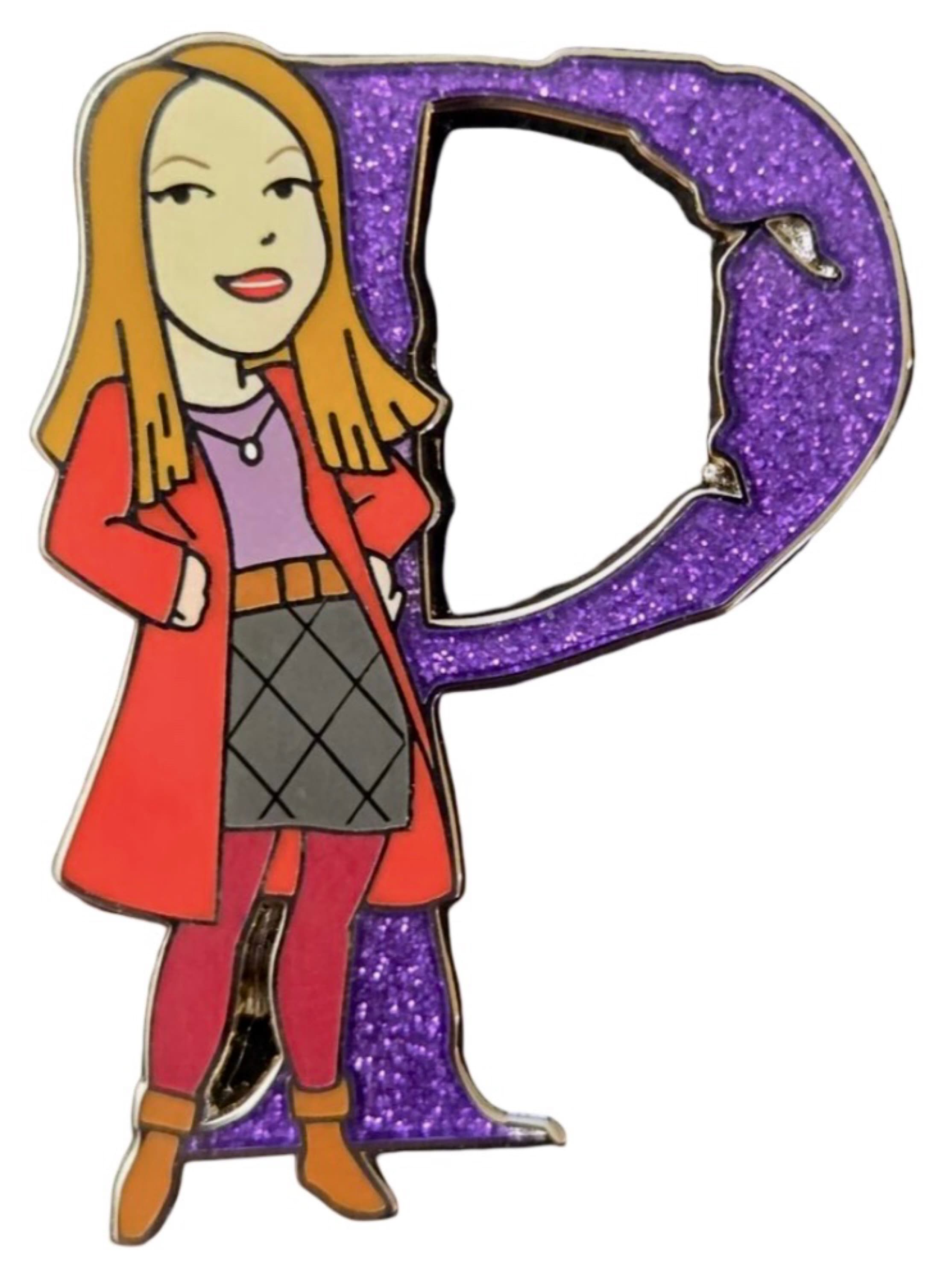 Allison Letter P Puzzle Piece front