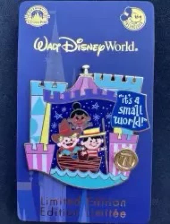 It's a Small World 50th Anniversary Annual Passholder Pin