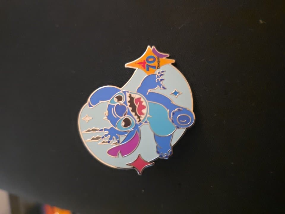 Disney Parks Disneyland 70th Anniversary Mystery Box Pin Stitch