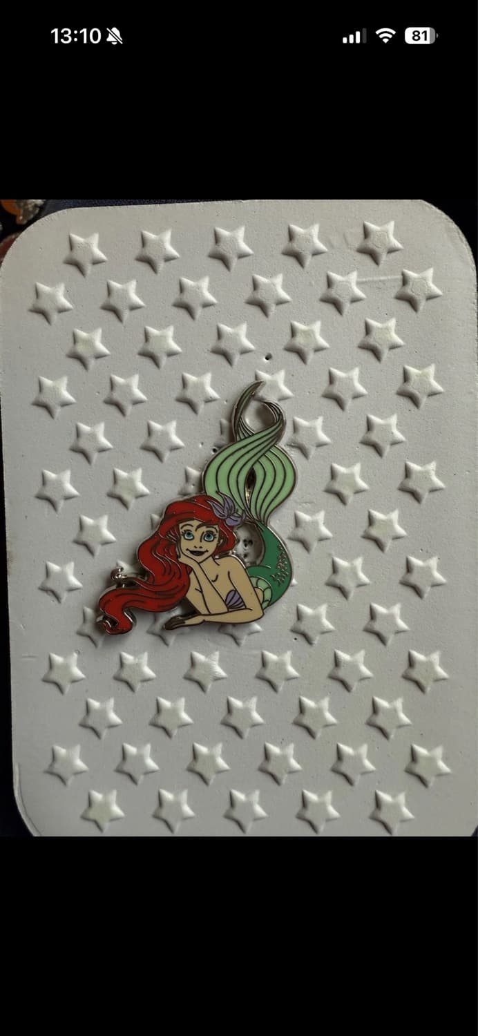 Disneyland Paris Little Mermaid Ariel Pin