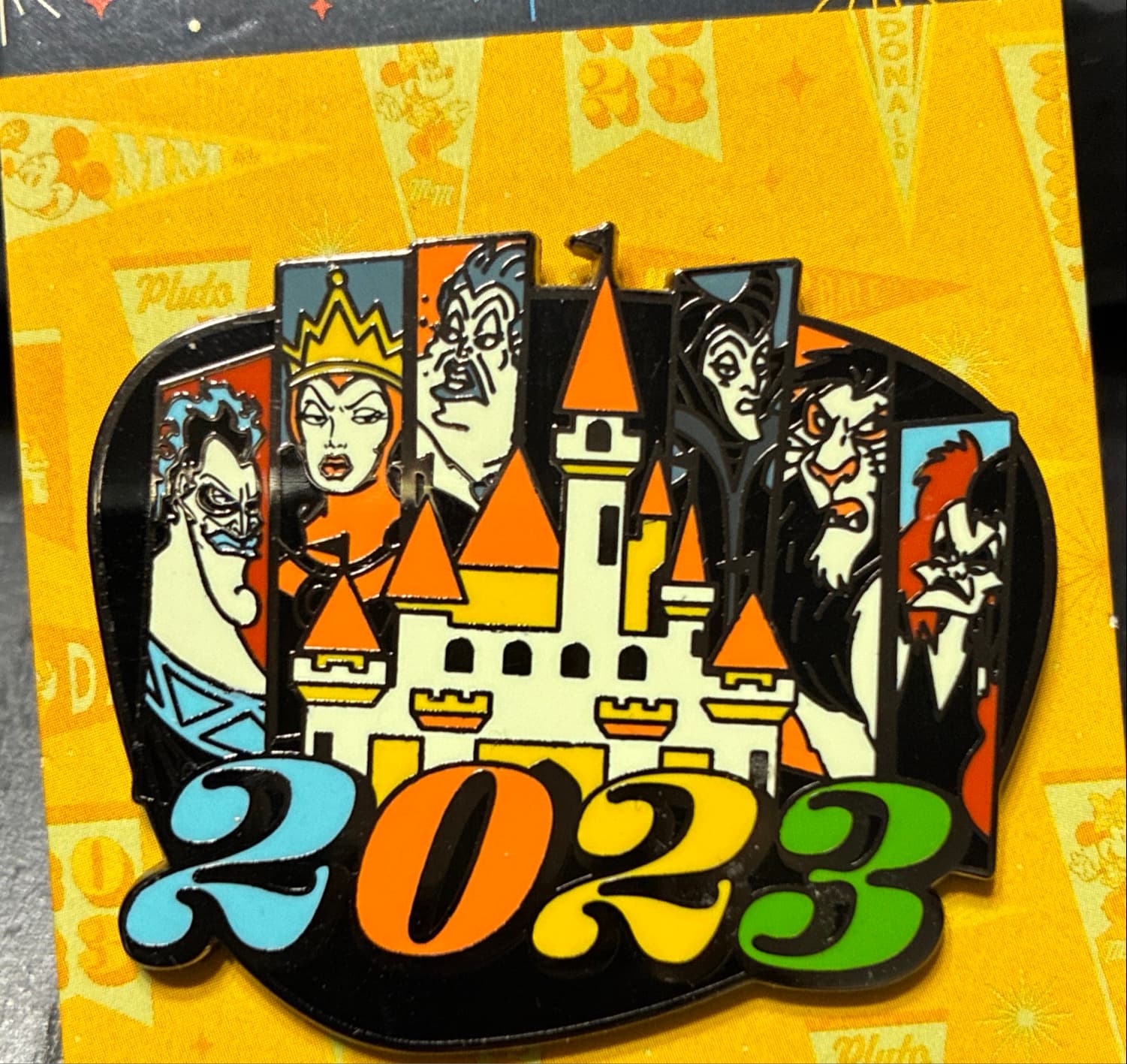 2023 Disney Parks Villains Castle Pin