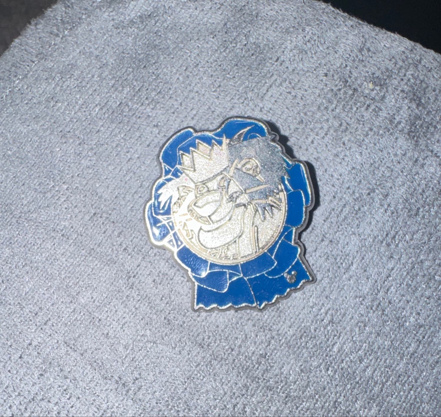 King Triton Hidden Mickey Pin