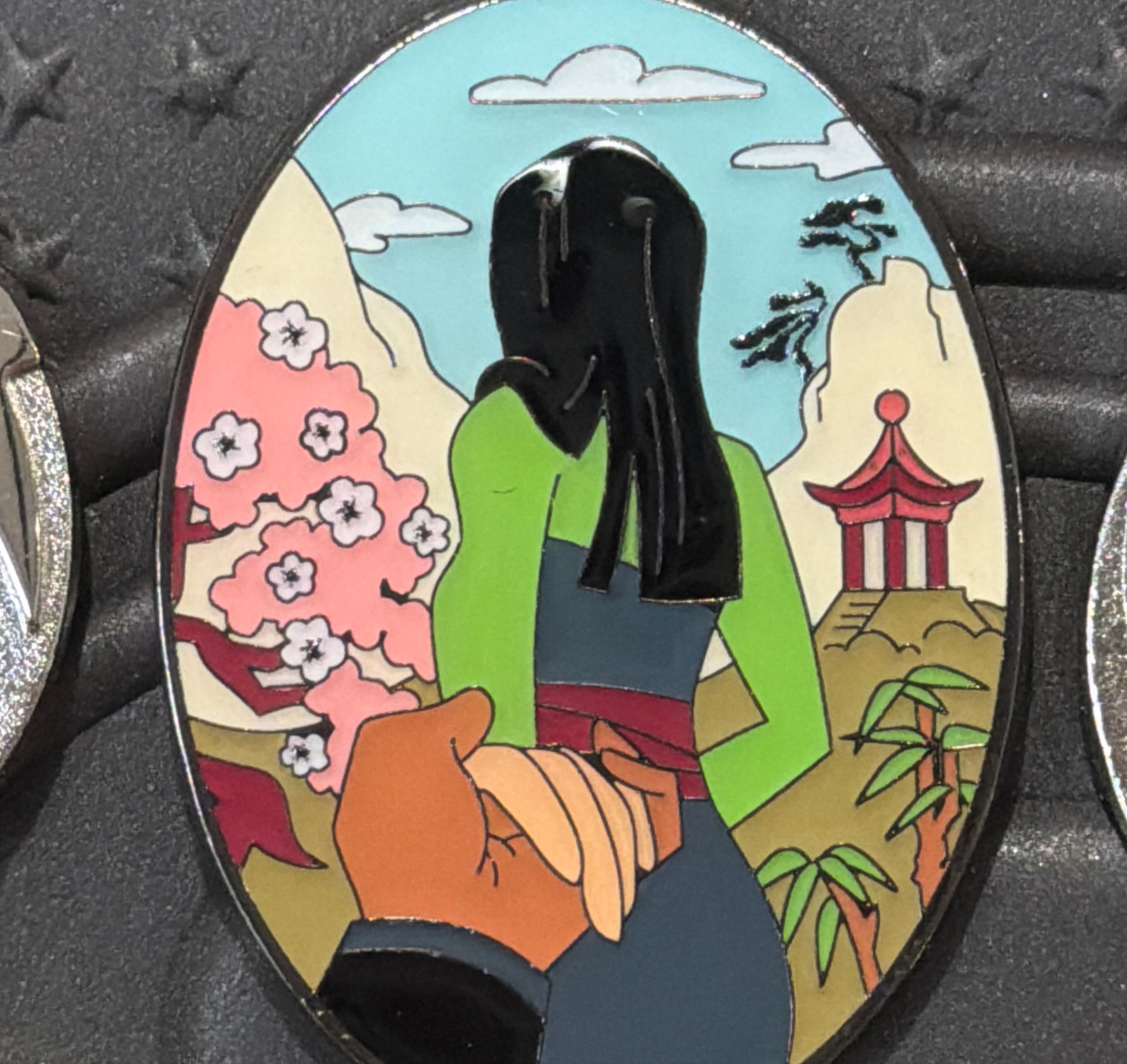 Mulan and Li Shang - Princess Hand Holding