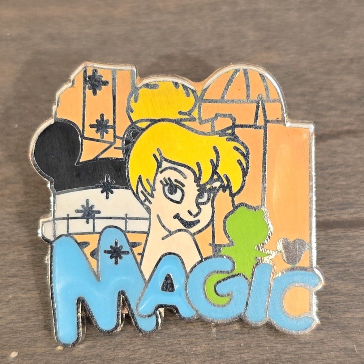 Tinker Bell Magic Hotel Hidden Mickey Ears Dreams Series Pin